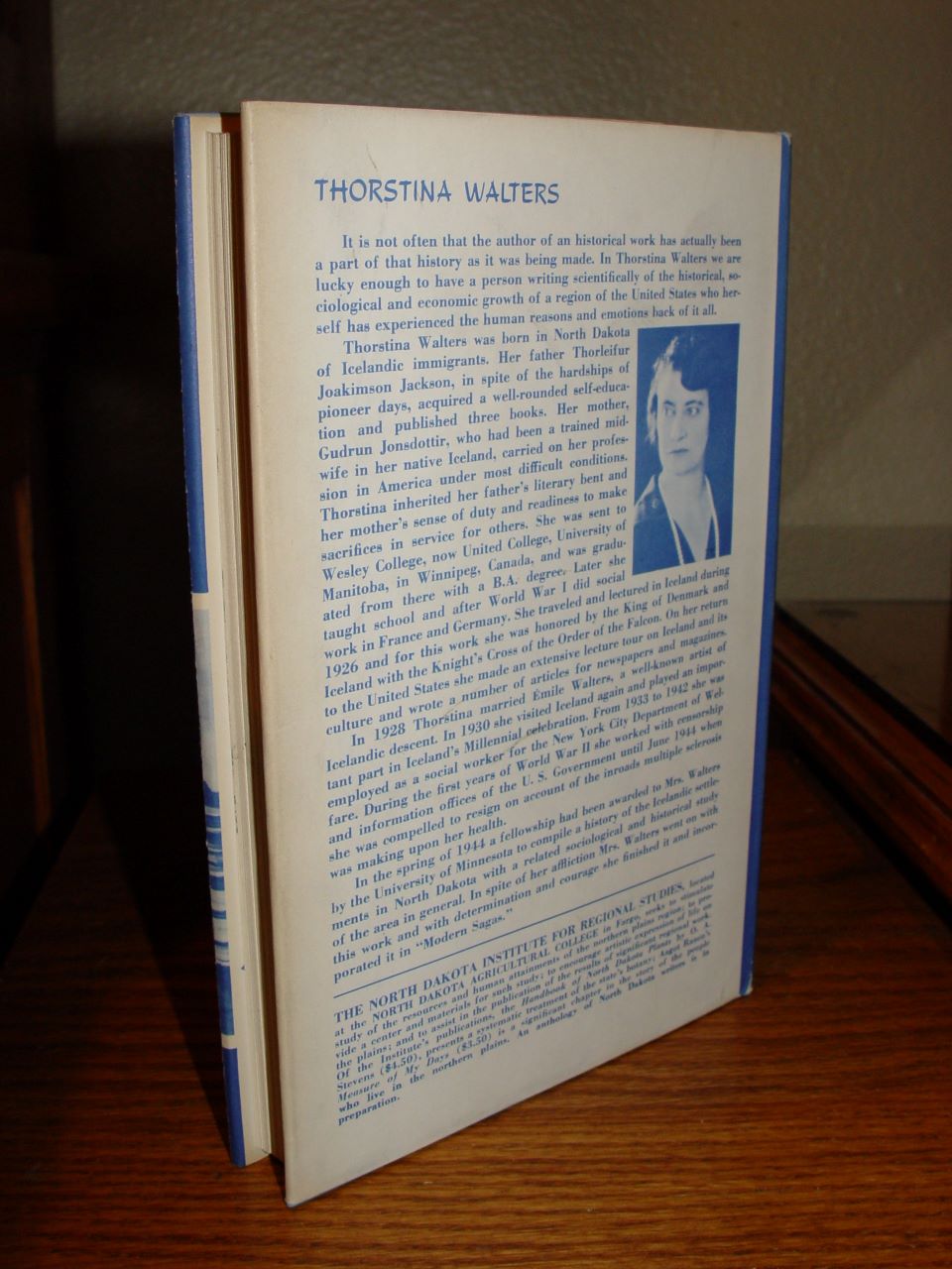Rare - Modern
                                        Sagas: The Story of the
                                        Icelanders in North America.
                                        Fargo: North Dakota 1953 by
                                        Thorstina Walters Truman HC w/
                                        Jacket