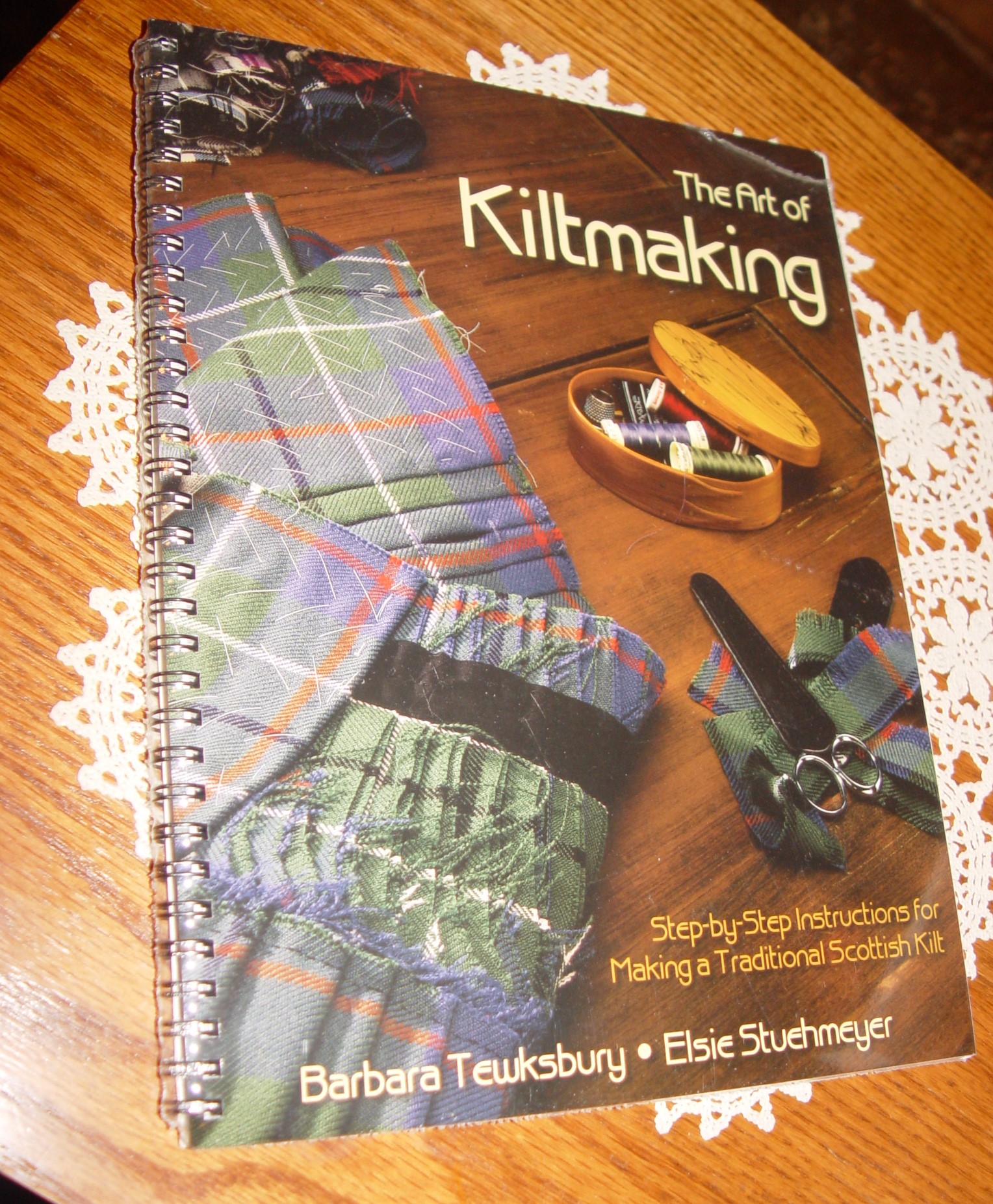 kilt making book