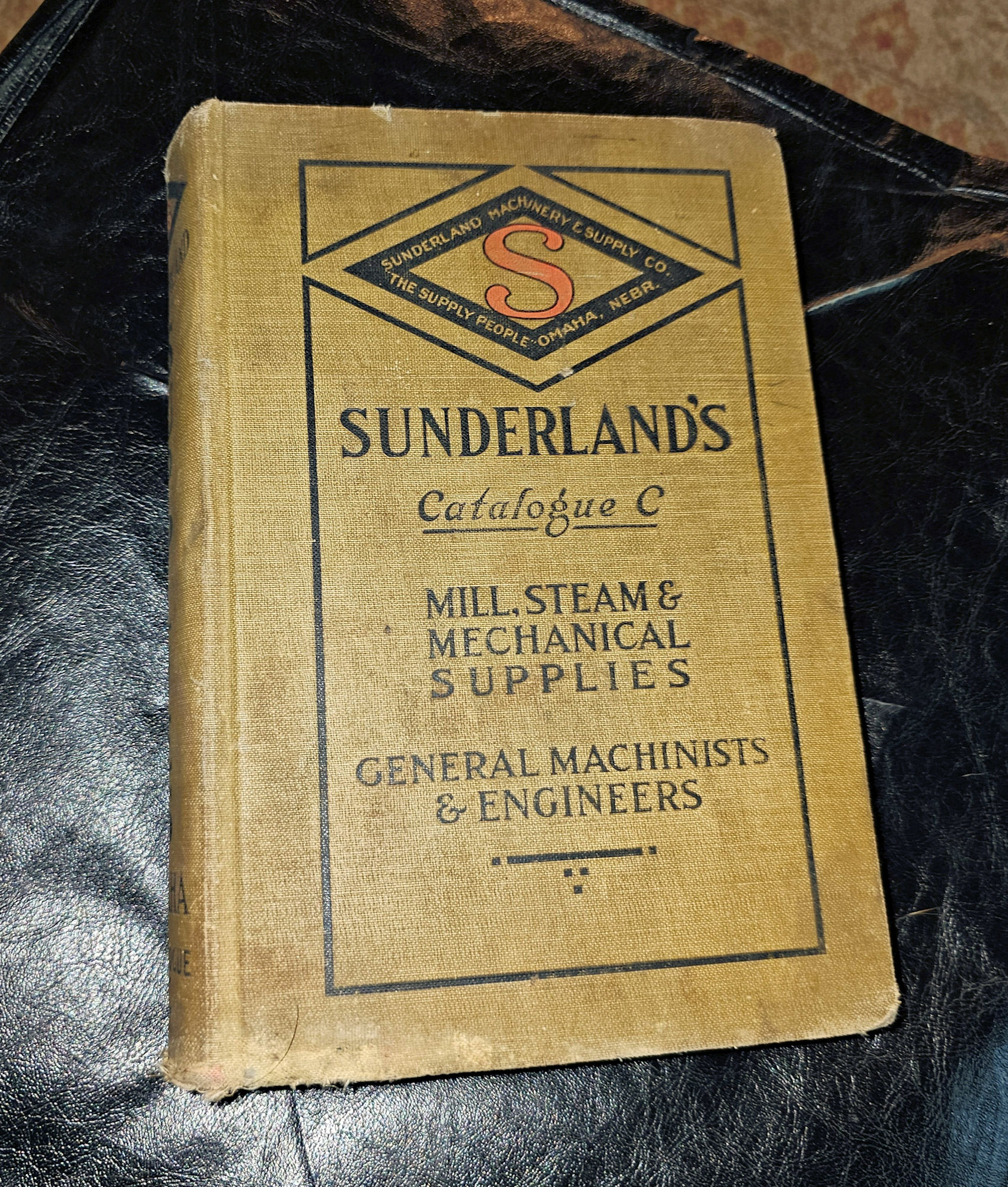 Sunderland's 1913 Catalog C Machinists
                        & Engineers Mill, Steam & Mechanical