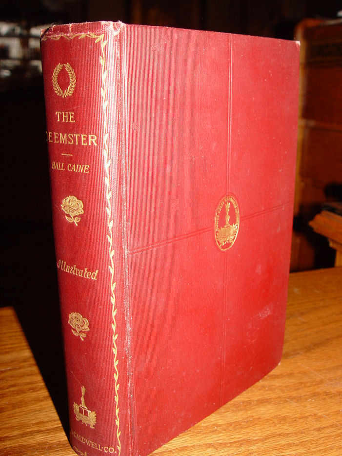 THE DEEMSTER by Hall Caine, Early
                        Illustrated Edition