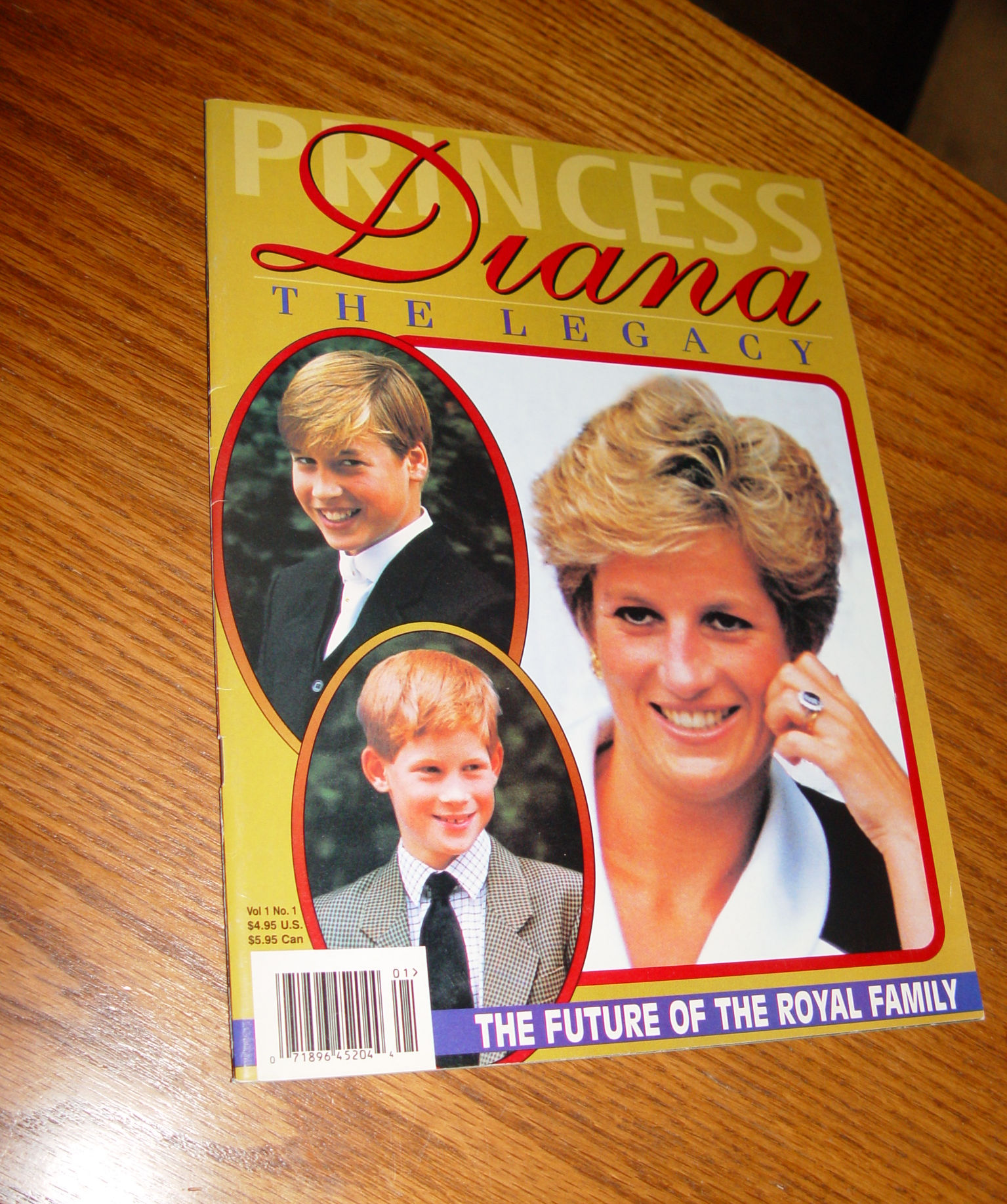 Princess Diana, The Legacy; The Future Of
                        The Royal Family 1997 Vol 1 No. 1