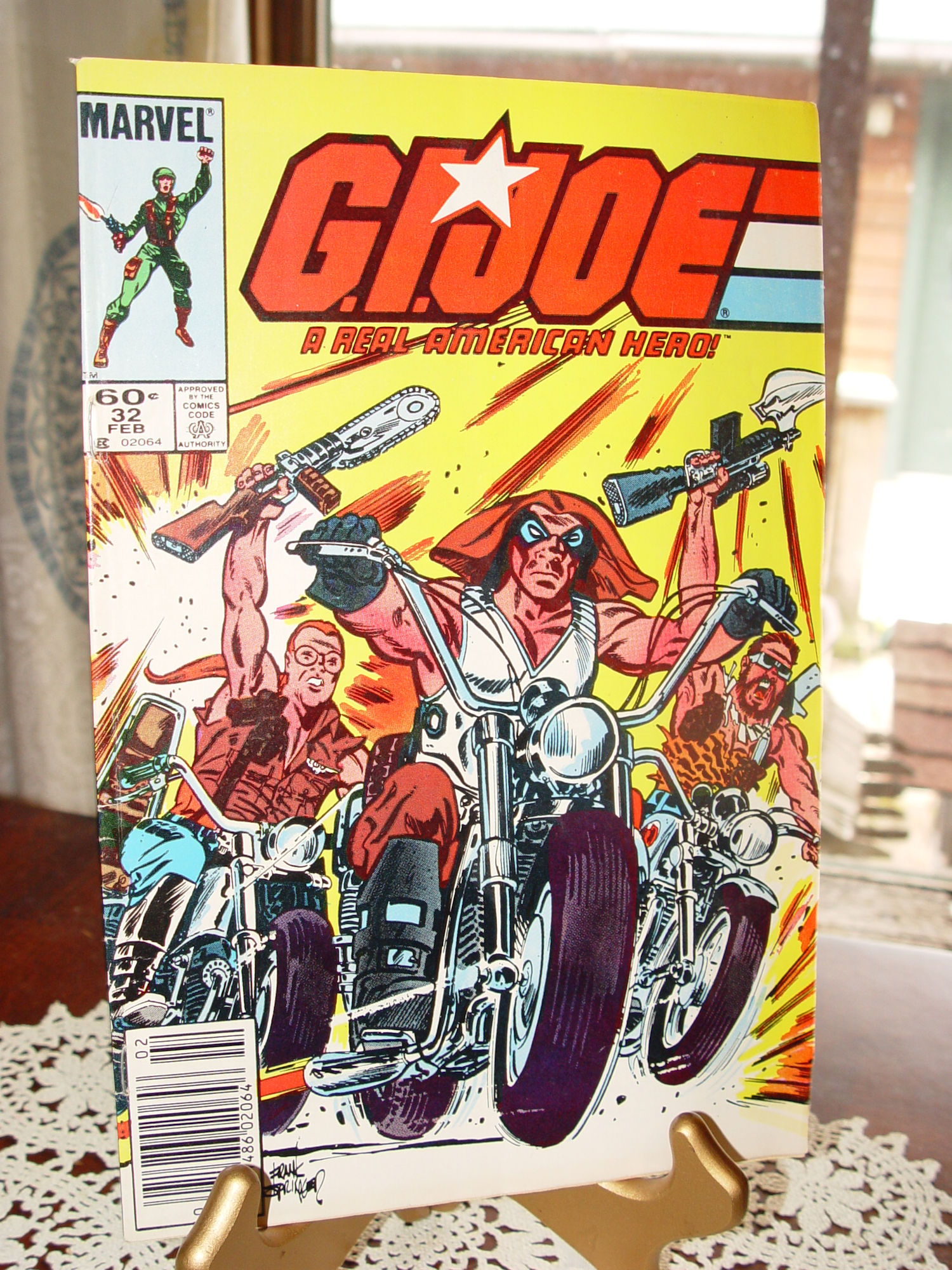 1986 G.I.Joe; A Real American Hero No 32
                        Marvel Comics