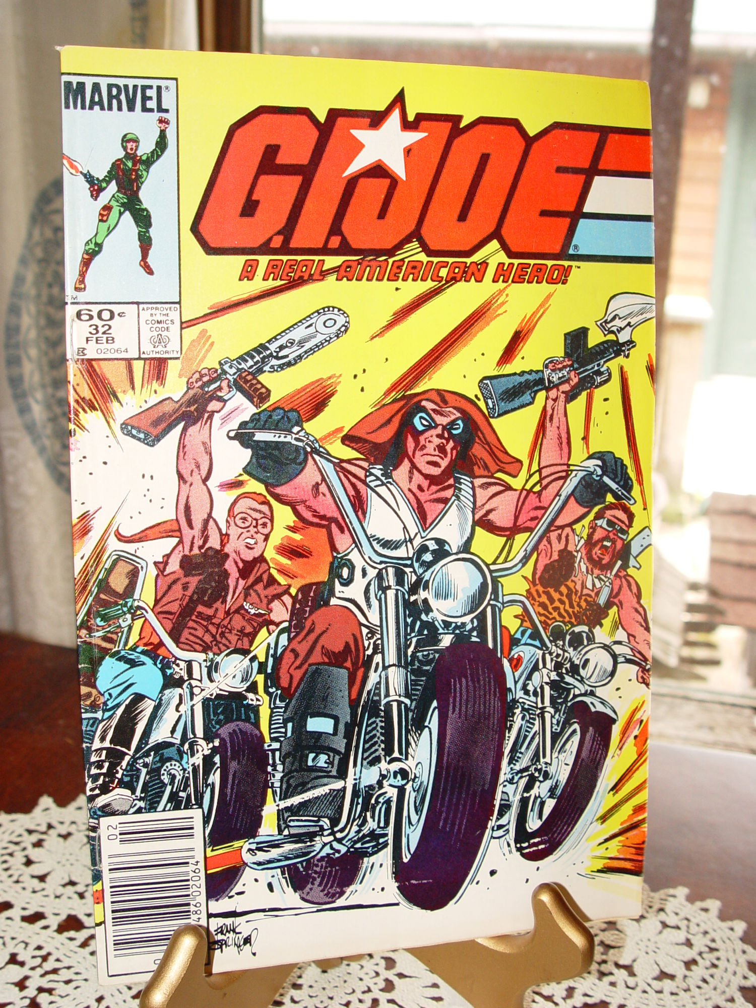 1986 G.I.Joe; No 32 Marvel Comics - A Real
                        American Hero