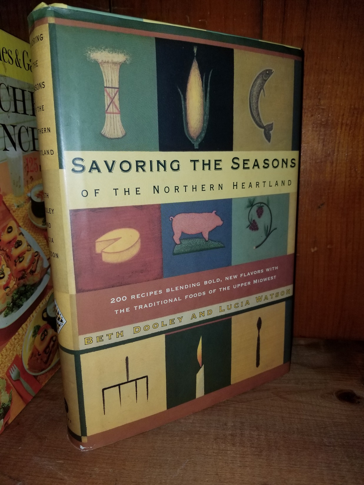Savoring The Seasons Of The Northern
                        Heartland Cookbook 1995 by Beth Dooley