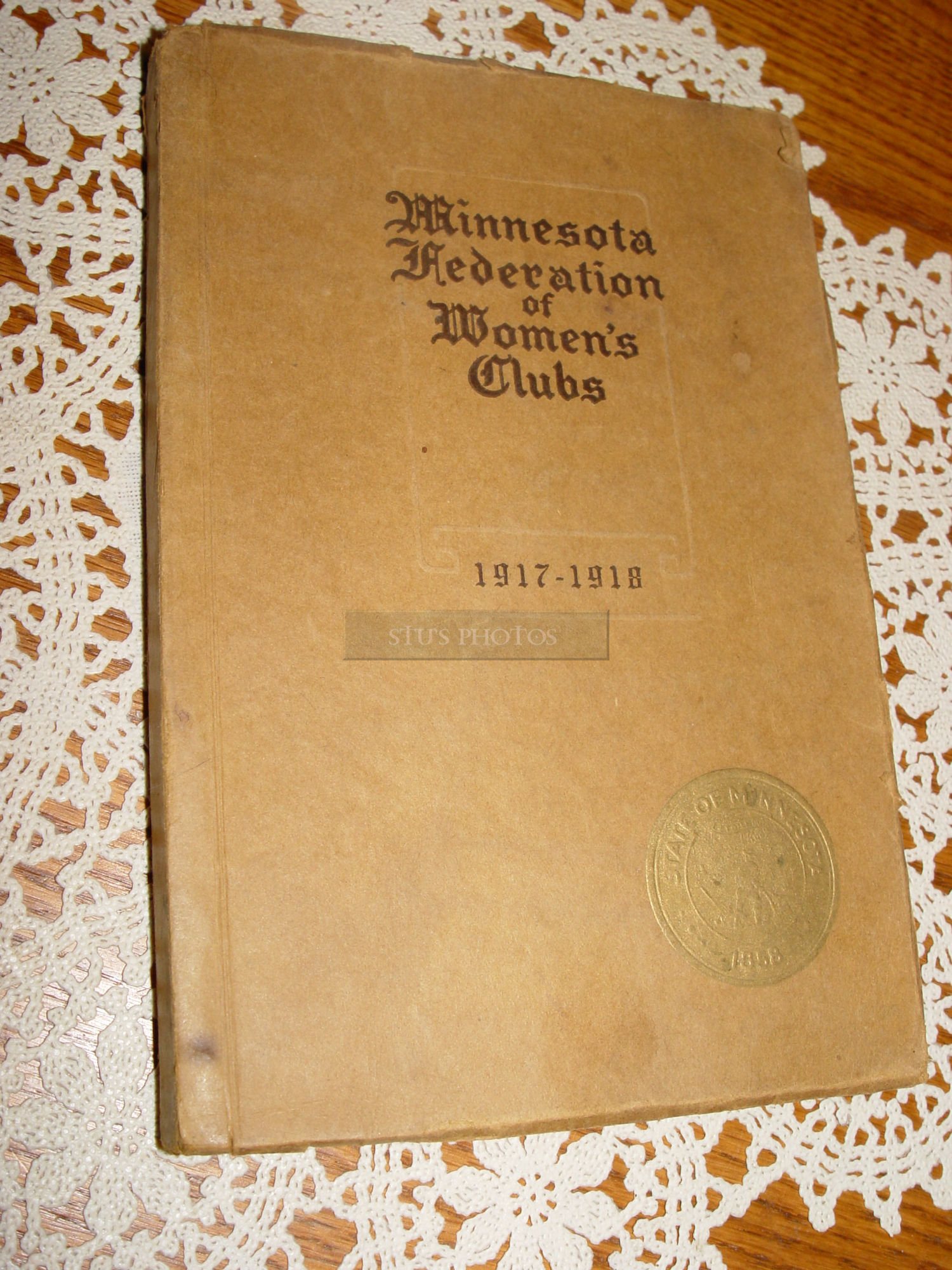 Minnesota Federation
                                of Women's Clubs 1917-1918
