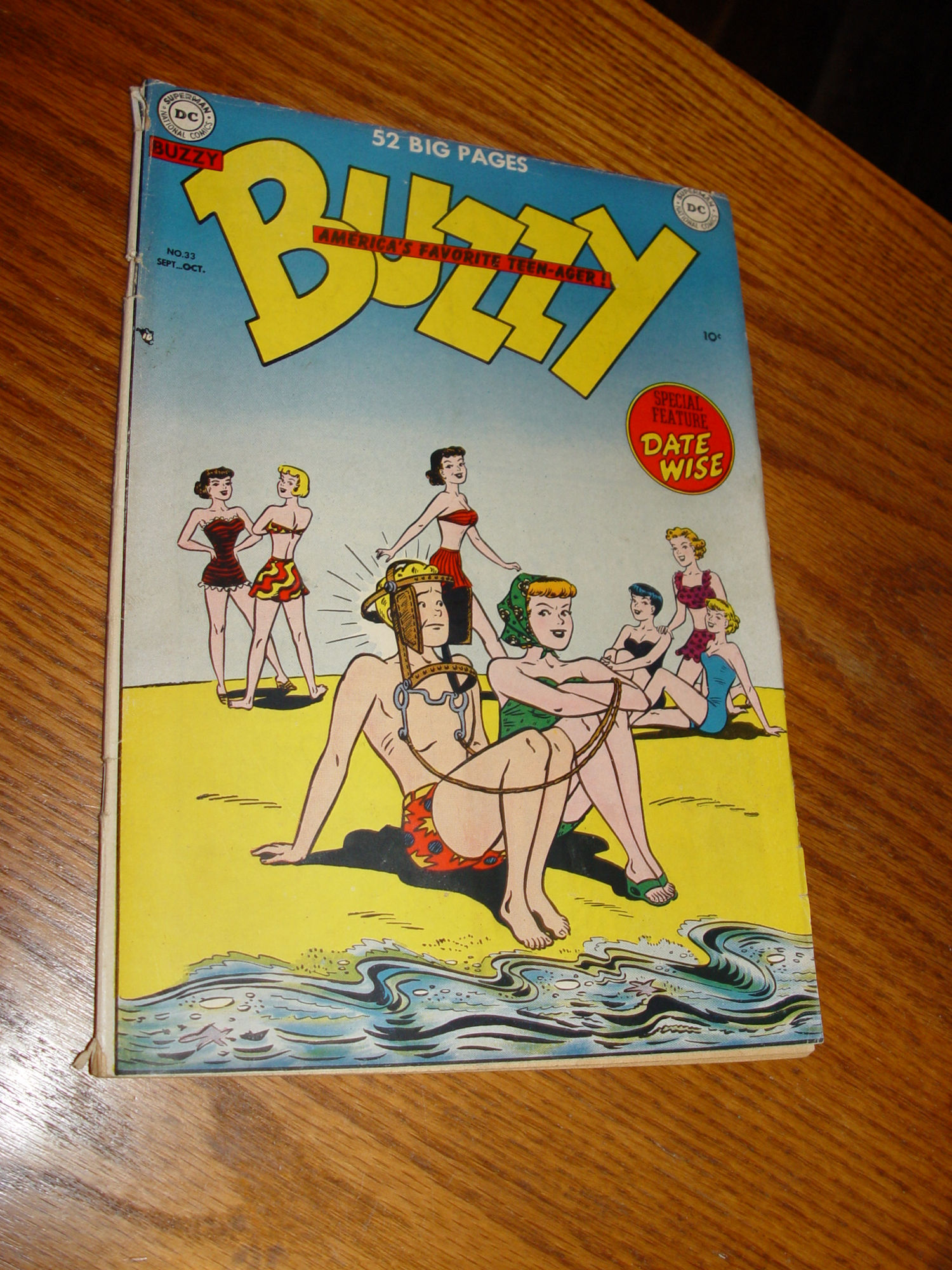 DC Comic Buzzy #33 September, 1950 -
                        America's Favorite Teen-Ager!