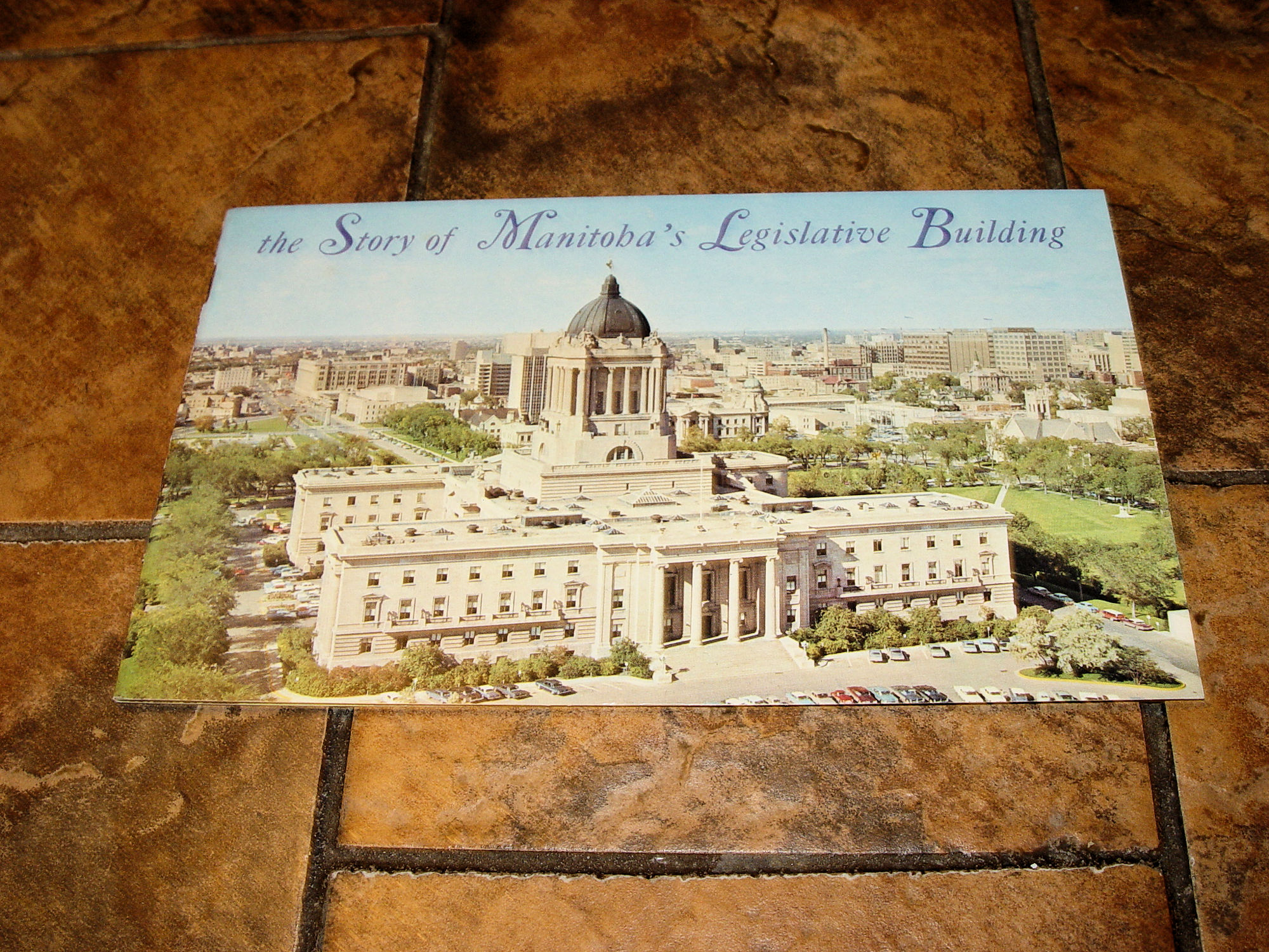 The Story of Manitoba's Legislative
                        Building, Vintage Canadian Tourism Booklet
                        50M-69