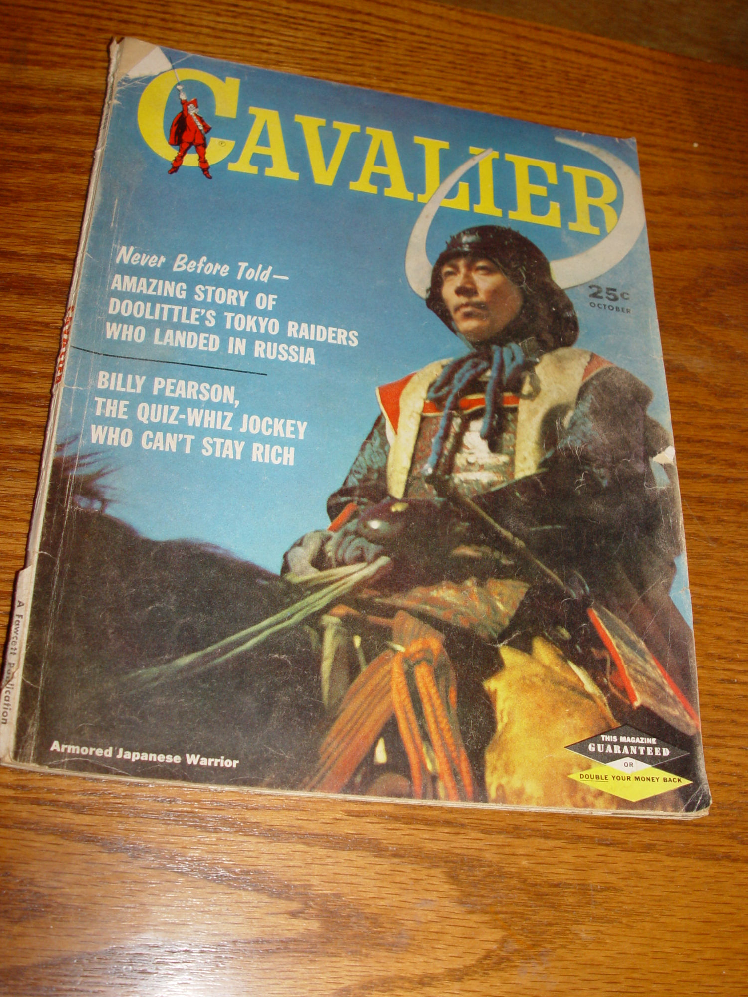Cavalier Magazine No. 64 Men's Interest
                        & Adventure October 1958