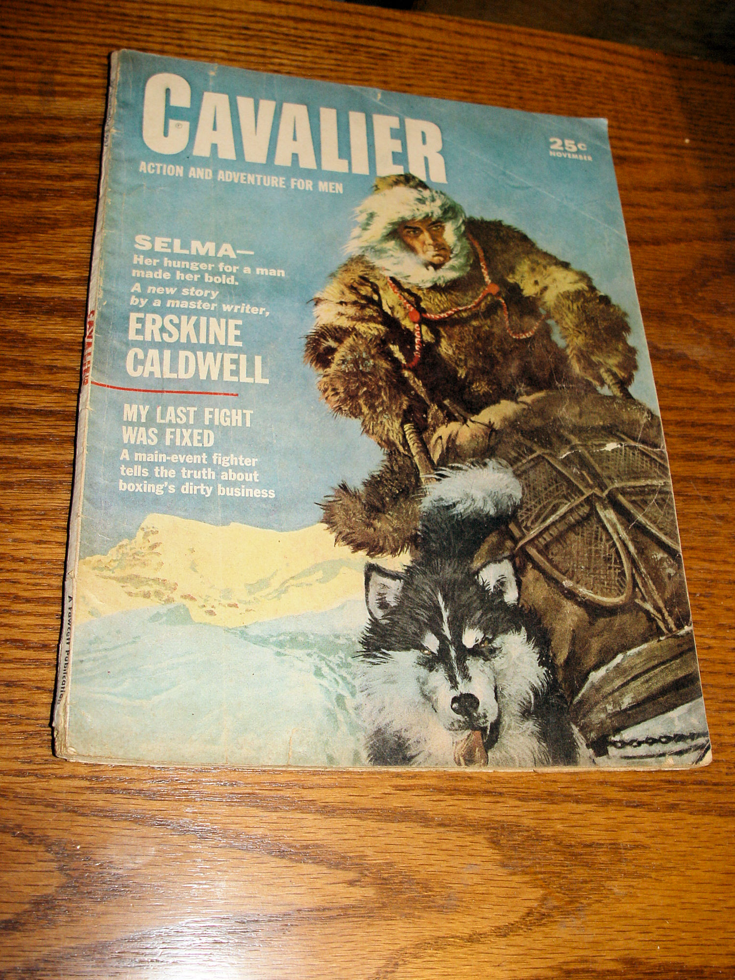 Cavalier Men's Interest & Adventure
                        Magazine No. 53 Nov 1957 - My Last Fight Was
                        Fixed