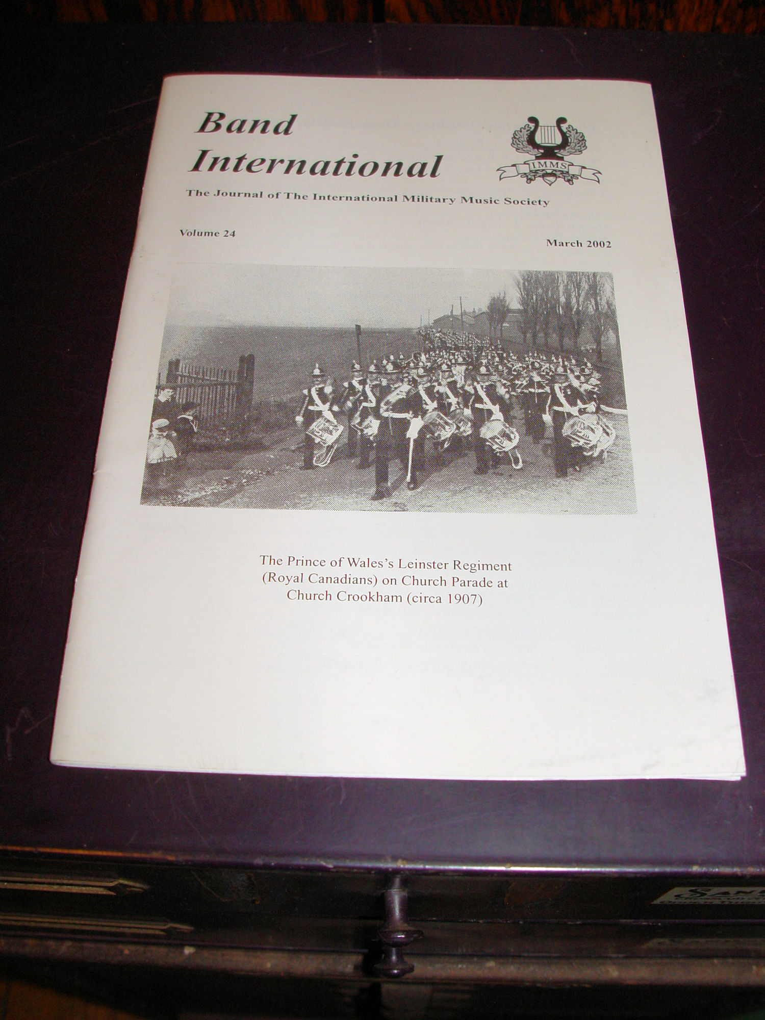 Band International : Military Music Society
                        IMMS Vol 24 March 2002