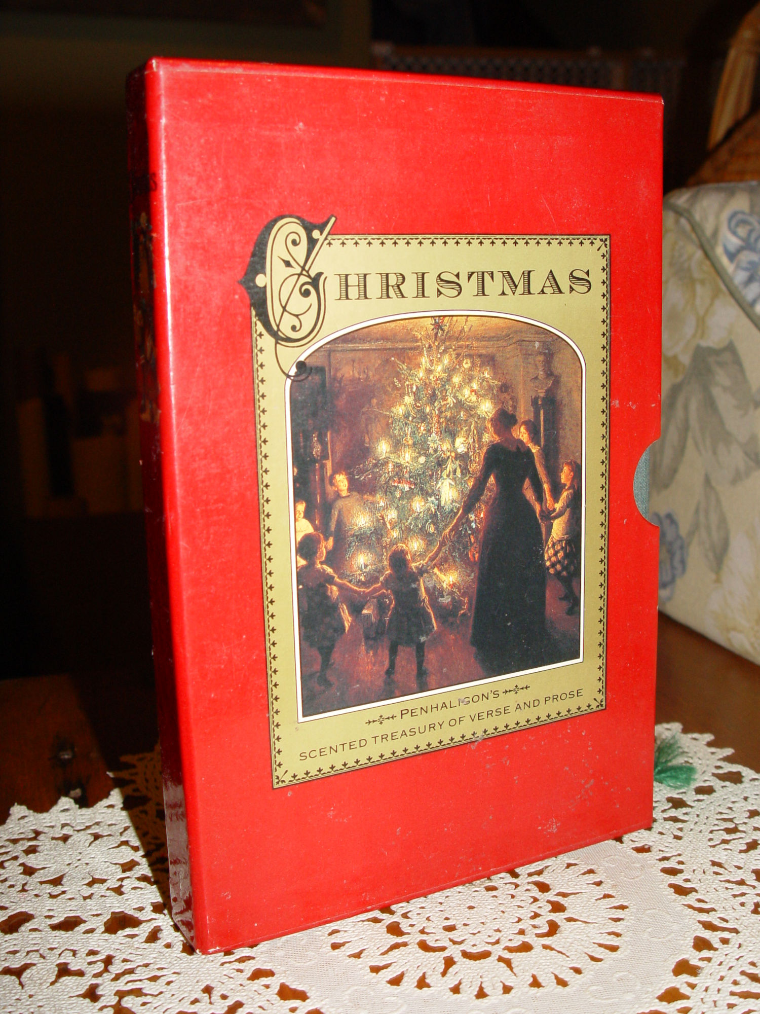 Christmas: Penhaligon's Scented Treasury of
                        Verse and Prose 1989 1st Ed. by Sheila Pickles