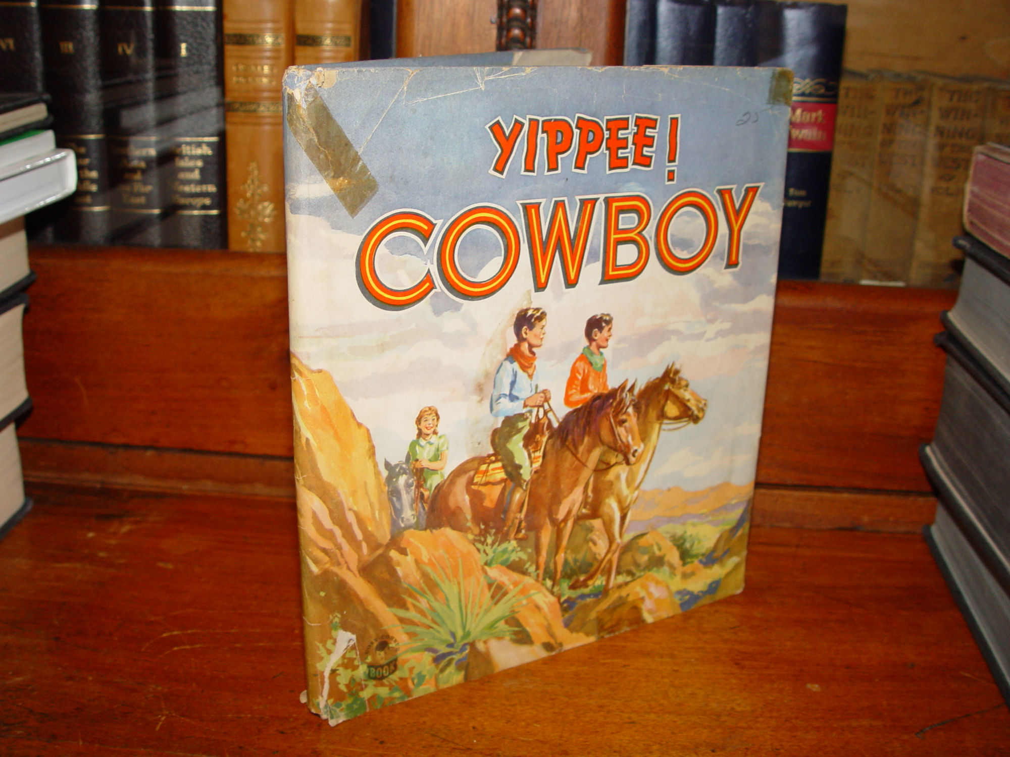Yippee Cowboy (a Cozy Corner Book) 1947 by Frances
                E. Wood