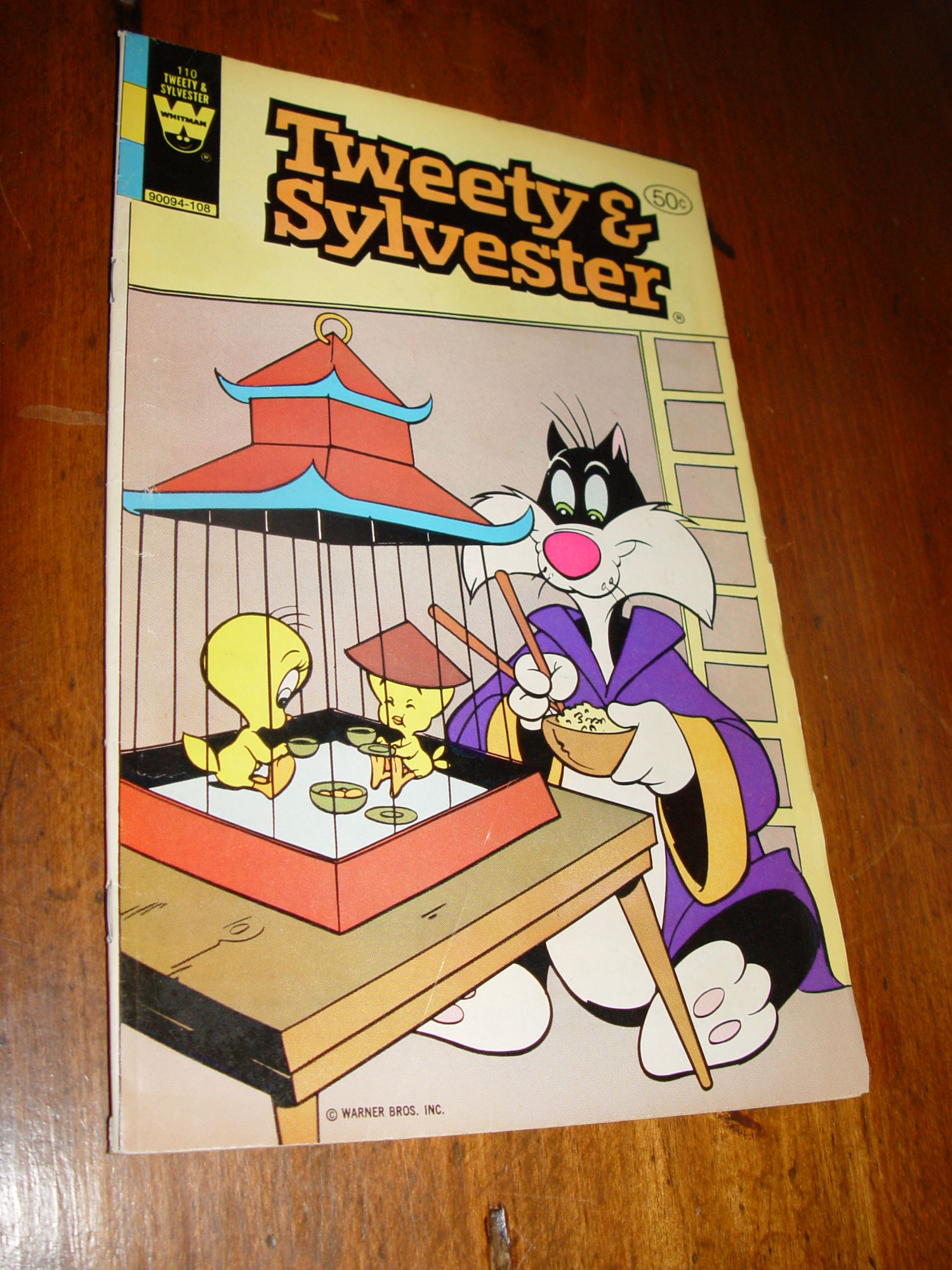 1981 Tweety and
                        Sylvester No. 110 Whitman Comic Book