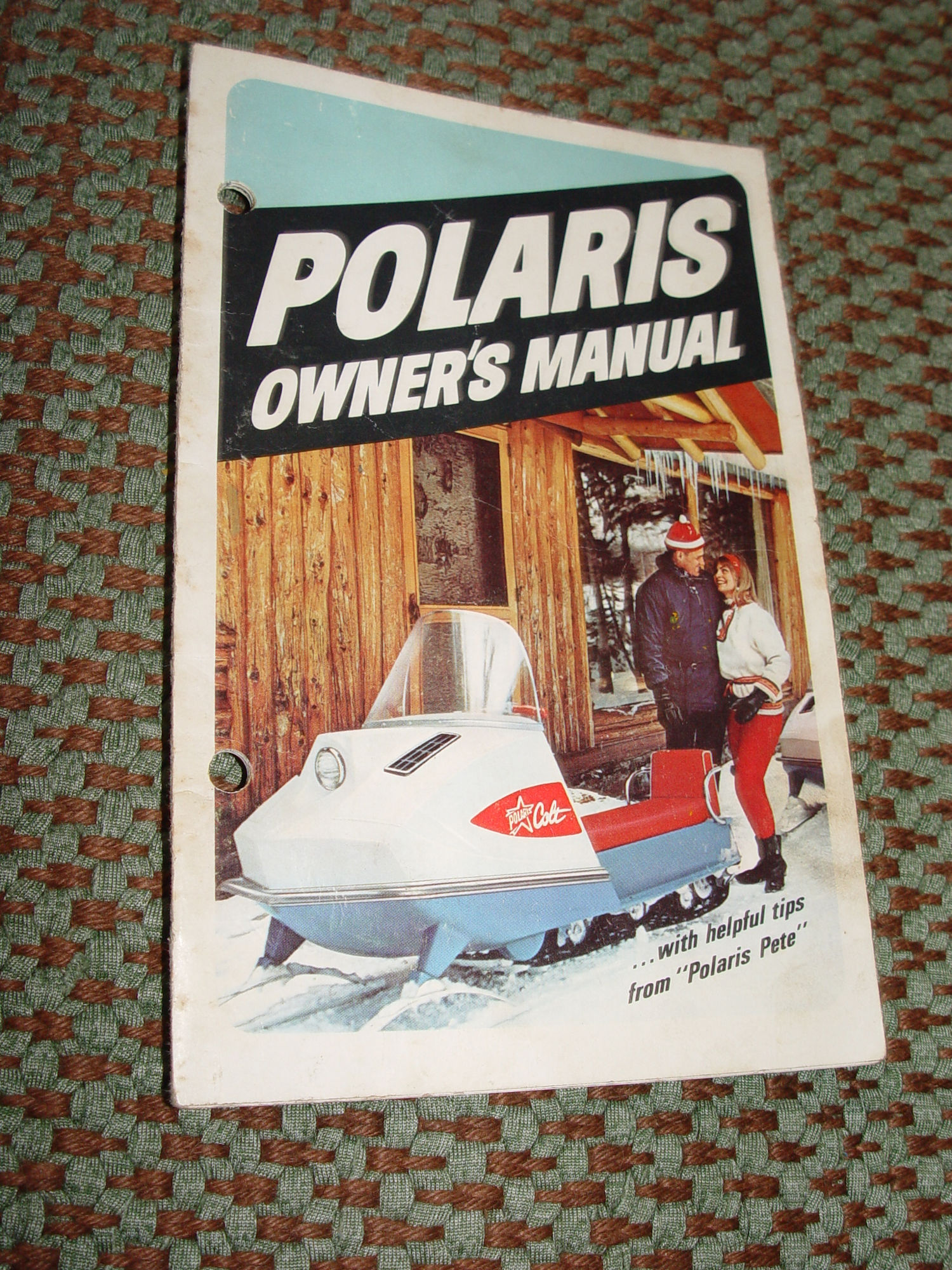 1968 Polaris 'Colt' Snowmobile Orig. Owners
                        Manual