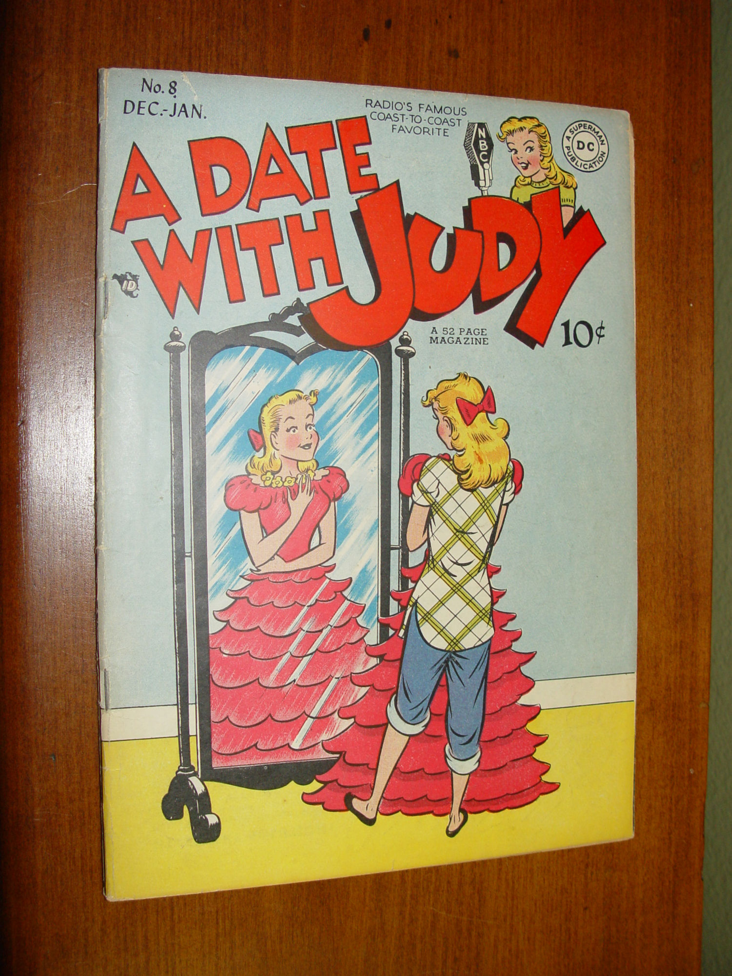 A Date With Judy
                        No. 8 Dec 1948-Jan 1949 DC Comic Book