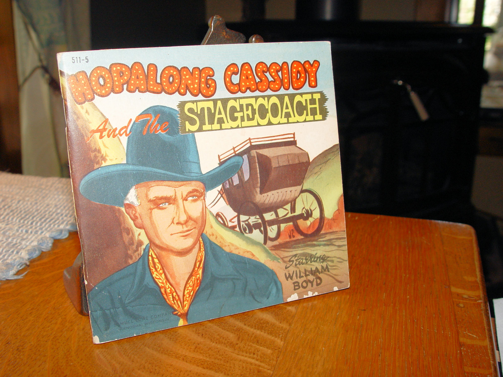 1950 Hopalong Cassidy and the Stagecoach
Starring William Boyd: Doubleday