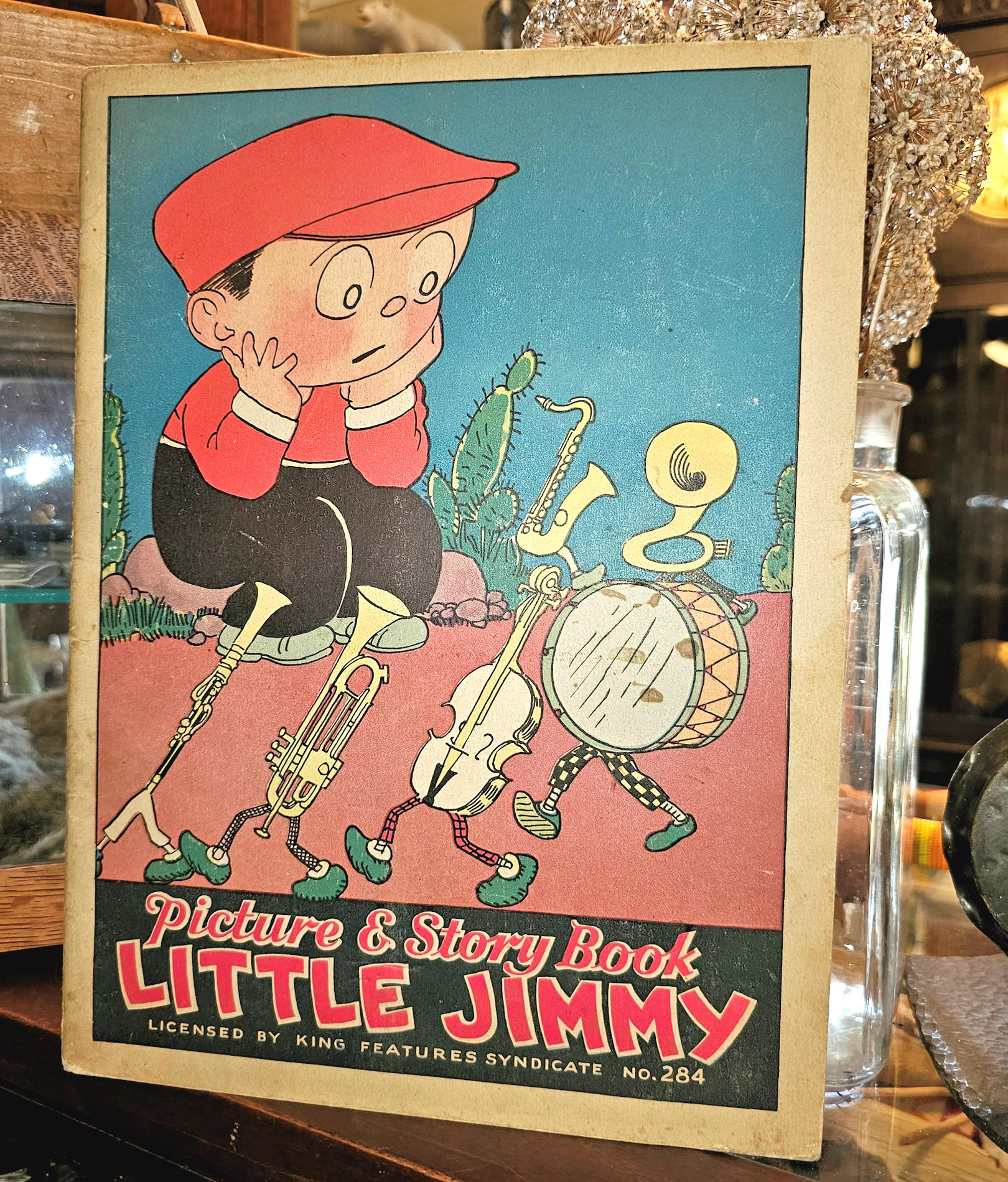 Vintage 1932 Little Jimmy Picture and Story Book –
McLoughlin Bros. No. 284
