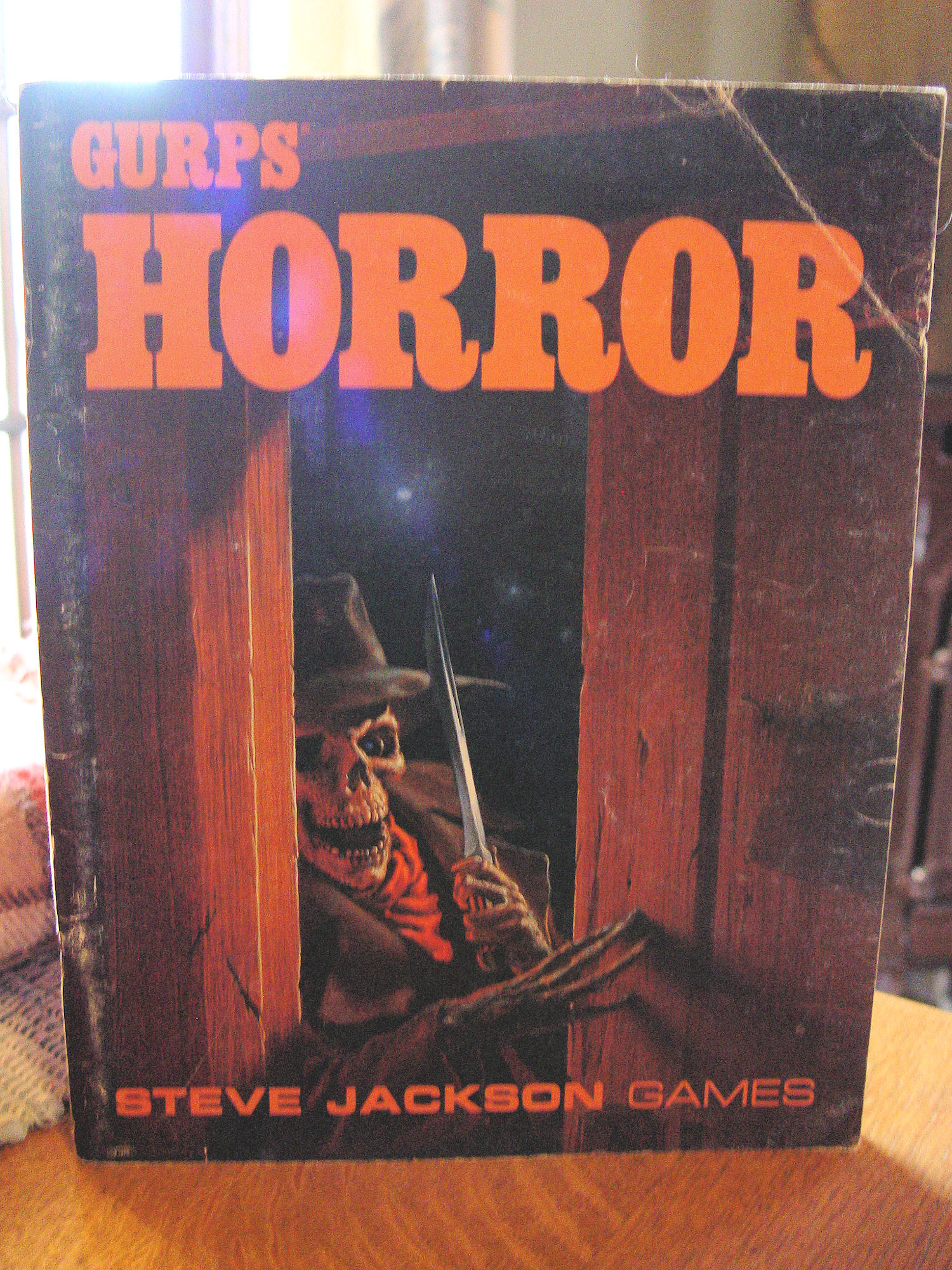 1987 GURPS Horror by Steve Jackson Role
                        Playing Game Book