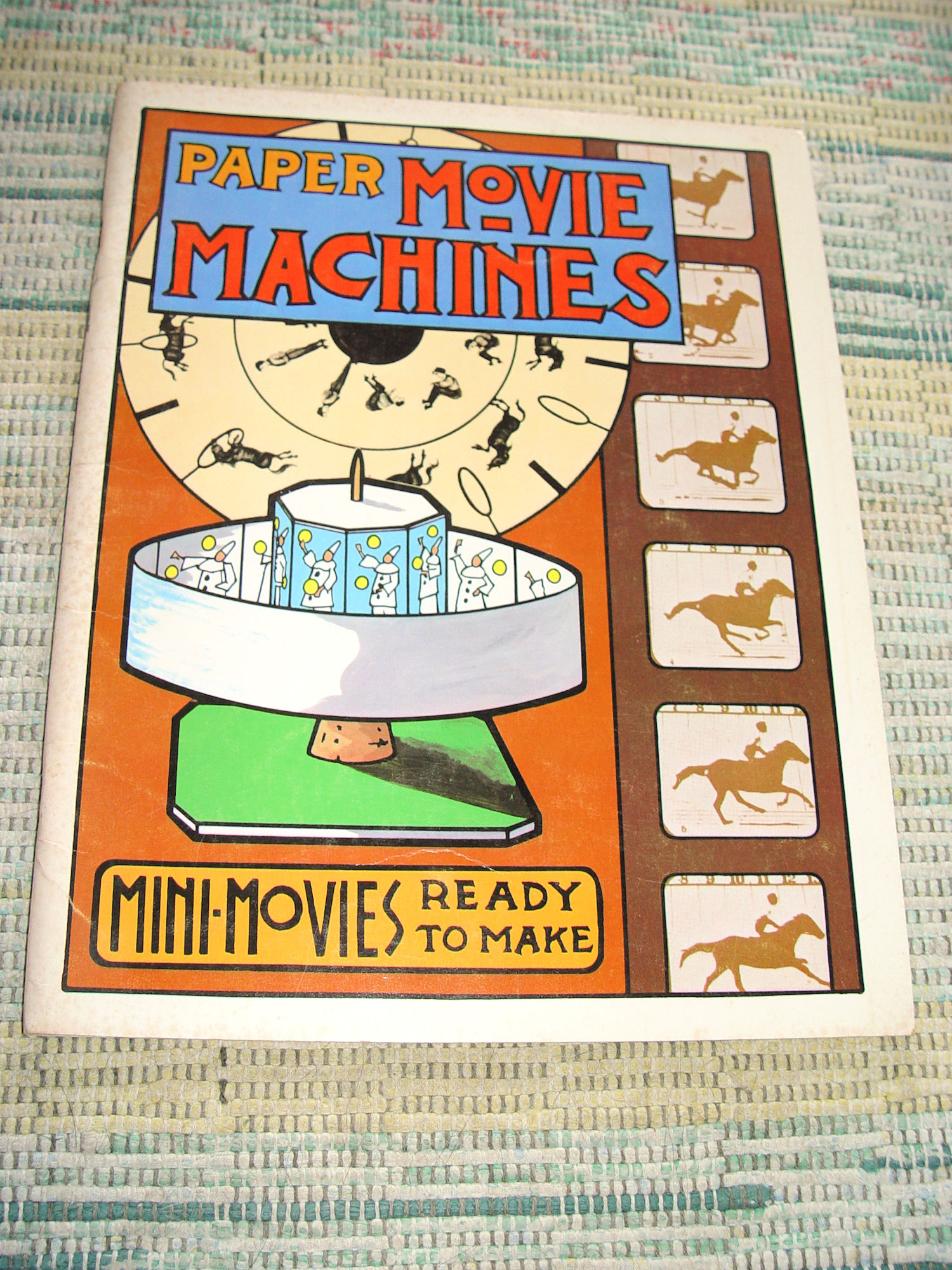 Paper Movie Machines: Mini-Movies Ready to
                        Make 1975 by Budd Wentz