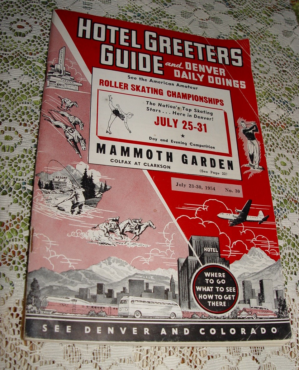 1954 Hotel Greeters Guide and Denver CO
                        Daily Doings No. 30