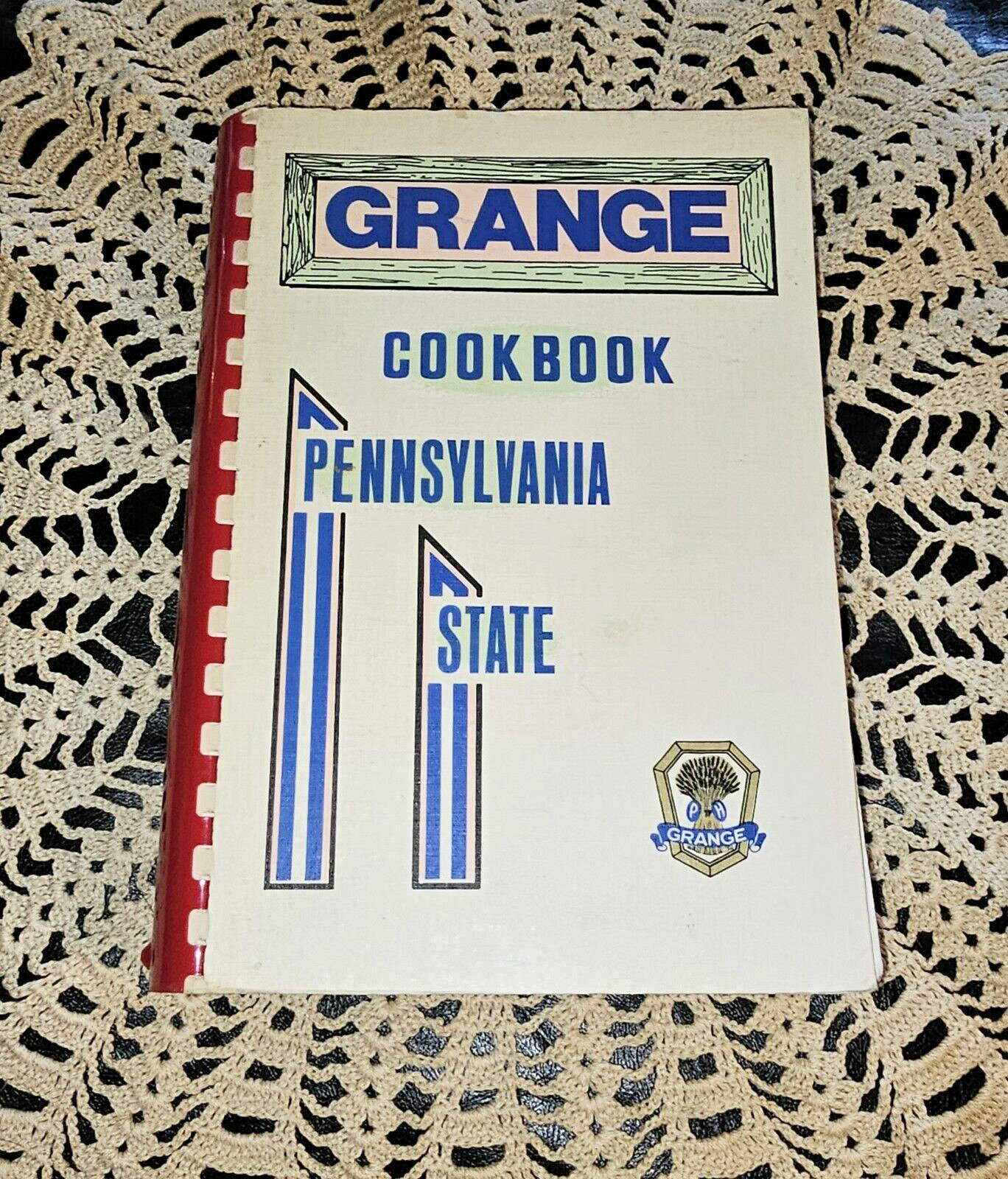 1977 Pensylvania State Grange Cookbook -
                        Over 1500 Recipes (Very Nice!)