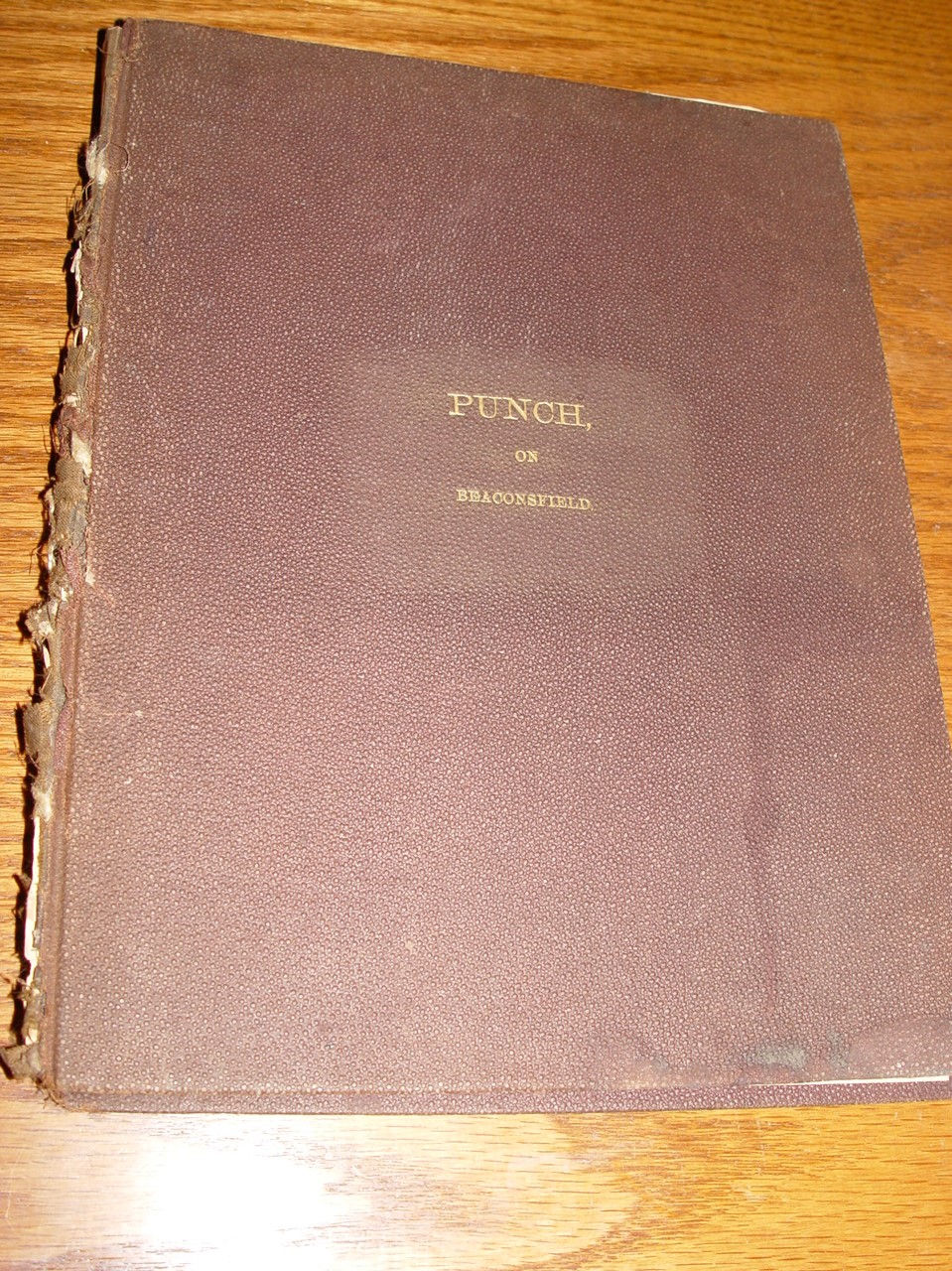 1878 PUNCH Periodicals on Beaconsfield -
                        Political Cartoons and Satire