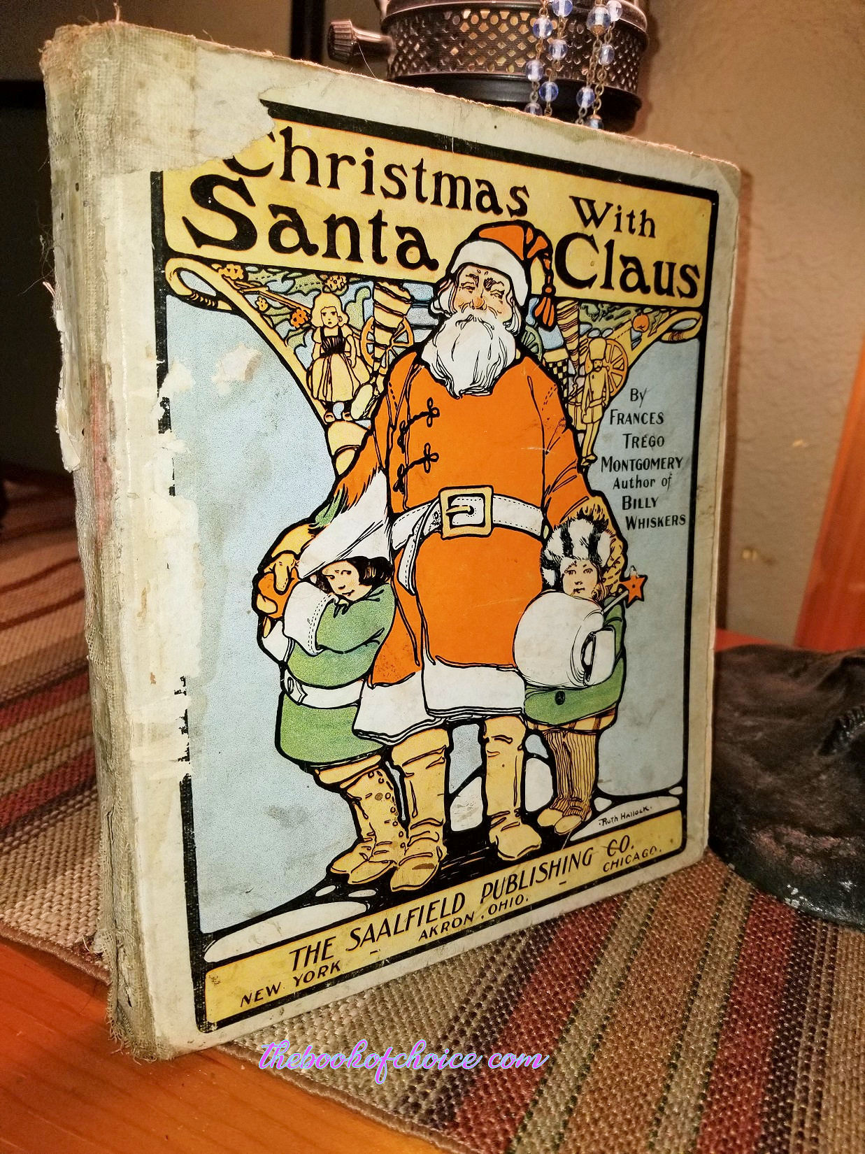 Christmas with
                        Santa Claus 1905 by Frances Trego Montgomery