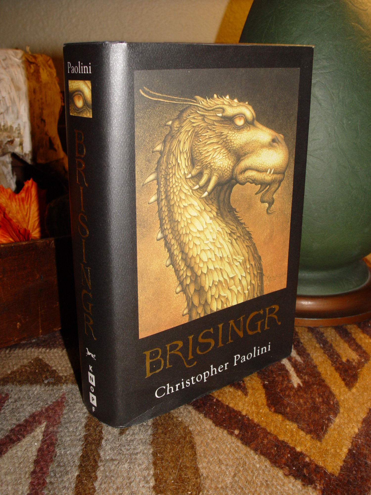 Brisingr 2008 - #3 The Inheritance Cycle
                        Series, by Christopher Paolini
