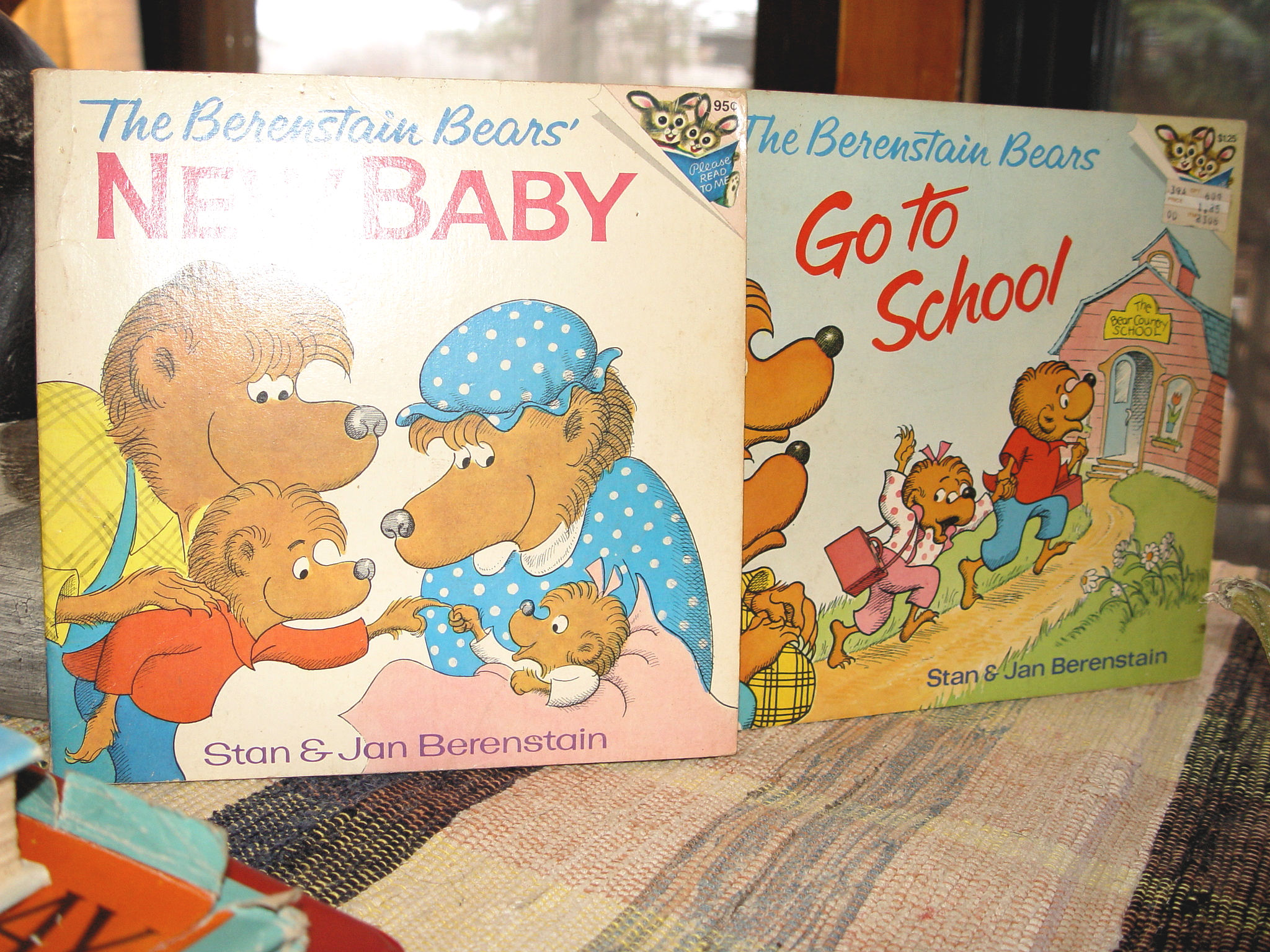 The Berenstain Bears' New Baby and Go to
                        School by Stan and Jan Berenstain