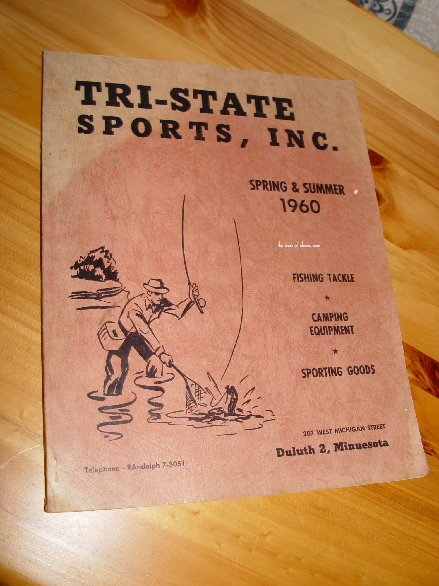 1960 Tri State Sporting Goods Catalog
                        Duluth MN