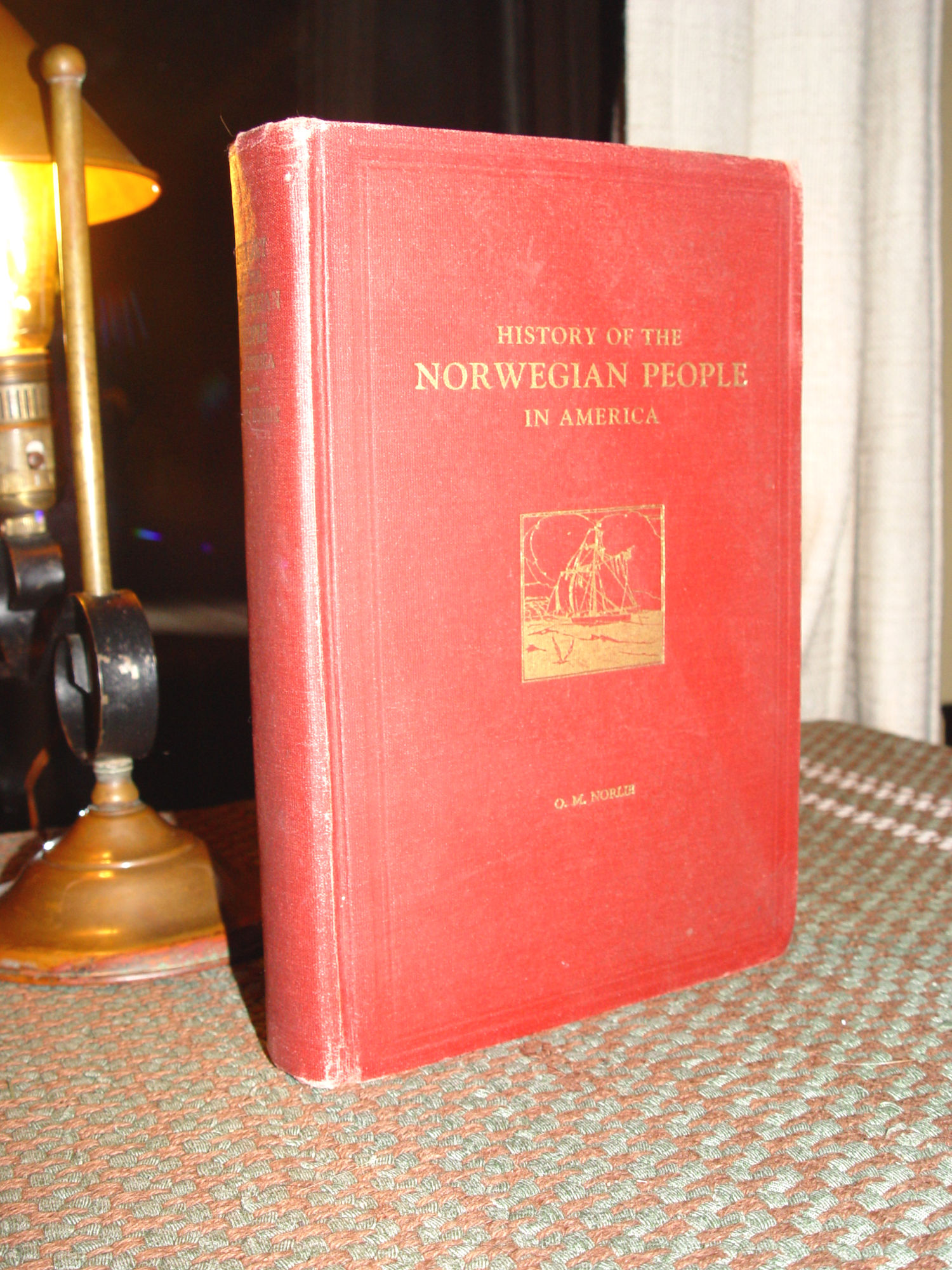 History of the
                        Norwegian People in America 1925 by O.M. Norlie