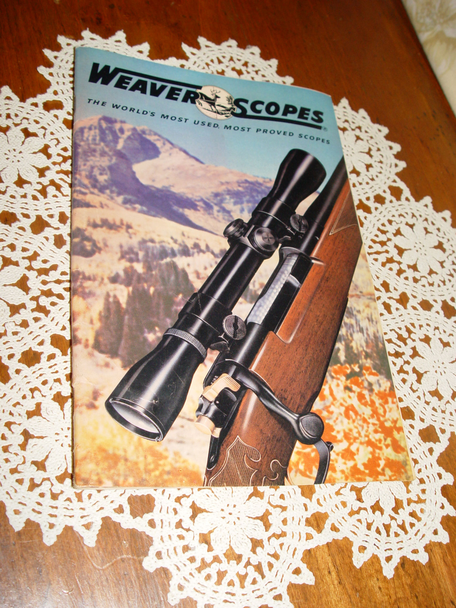 1965 Weaver Scopes Vintage Catalog No.
                        9100