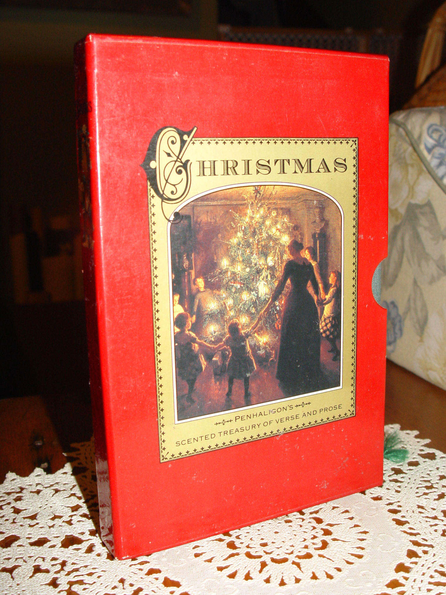 Christmas: Penhaligon's Scented Treasury of
                        Verse and Prose 1989 Sheila Pickles