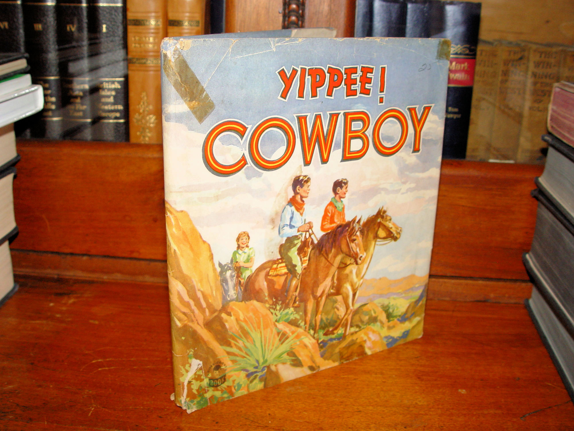Yippee Cowboy (a Cozy Corner Book) 1947 by Frances
                E. Wood