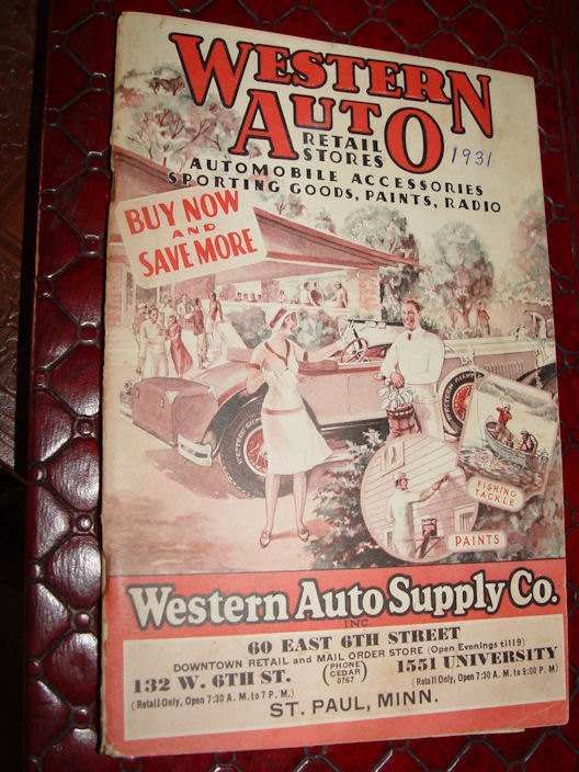 1931 Western
                        Auto Supply Co. Catalog, St. Paul MN