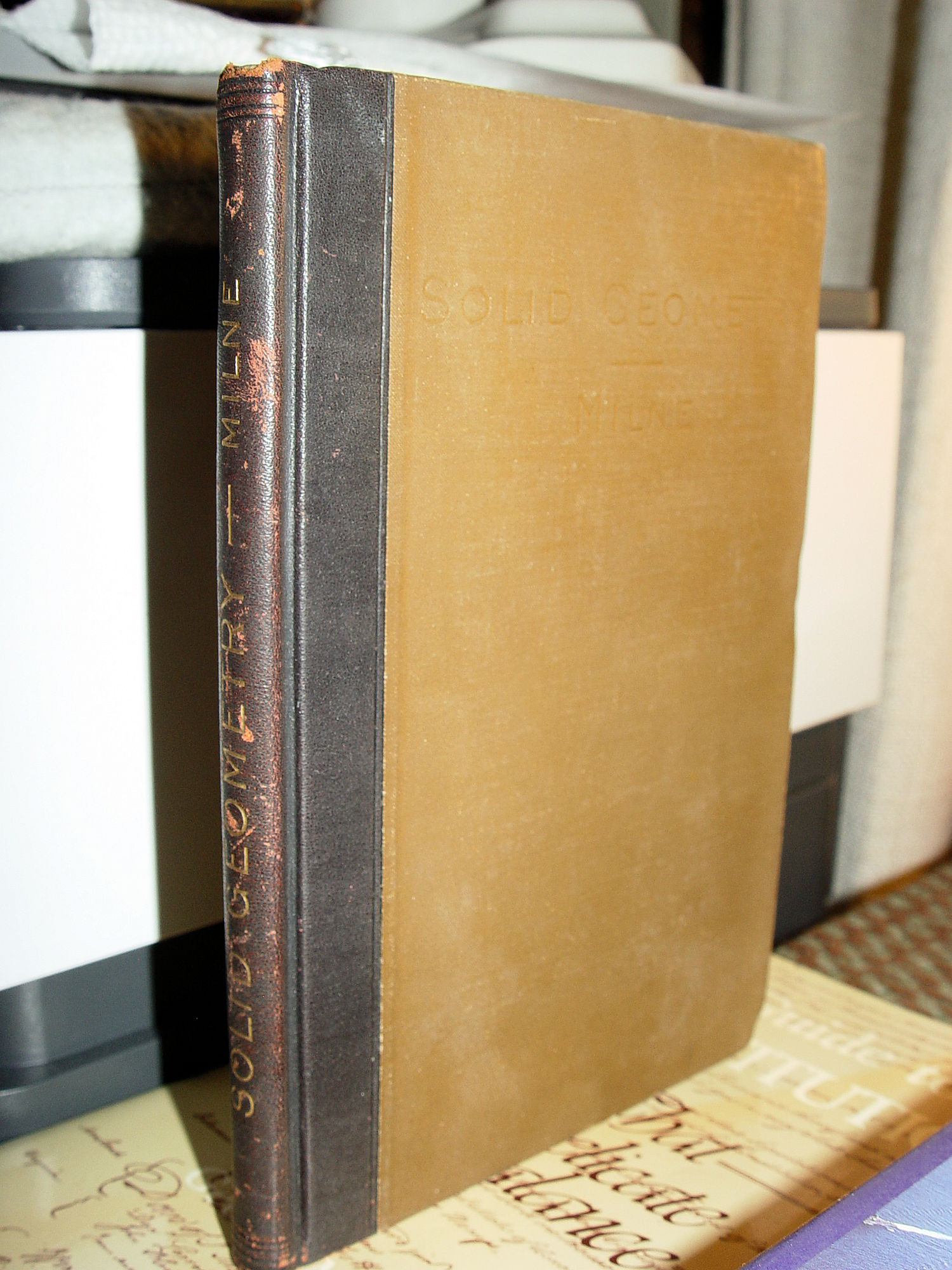 Solid Geometry 1899 by William J. Milne
                        (Scarce)
