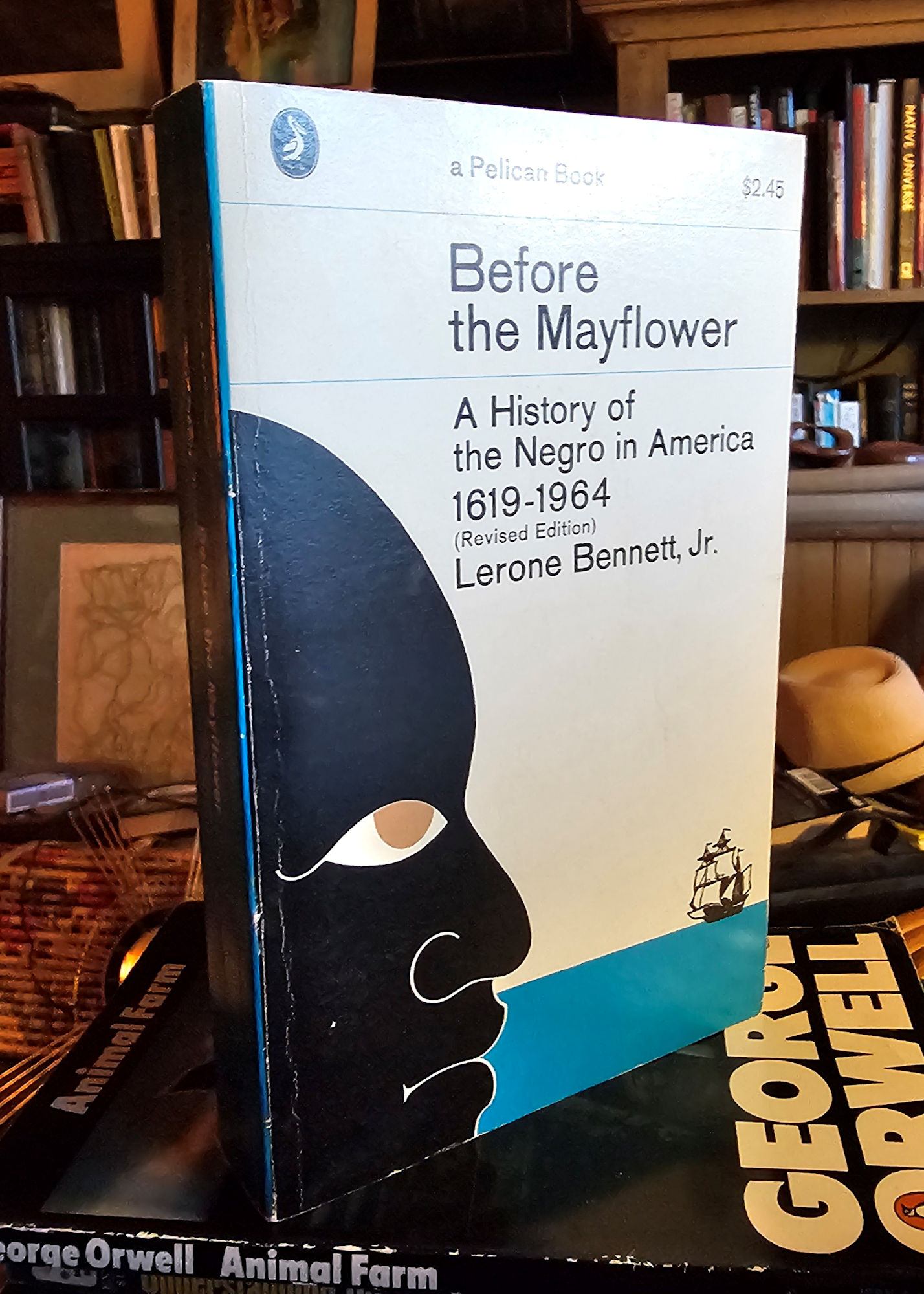 Before the Mayflower - a History of the
                        Negro in America 1619-1964 by Lerone Bennett
                        Jr.