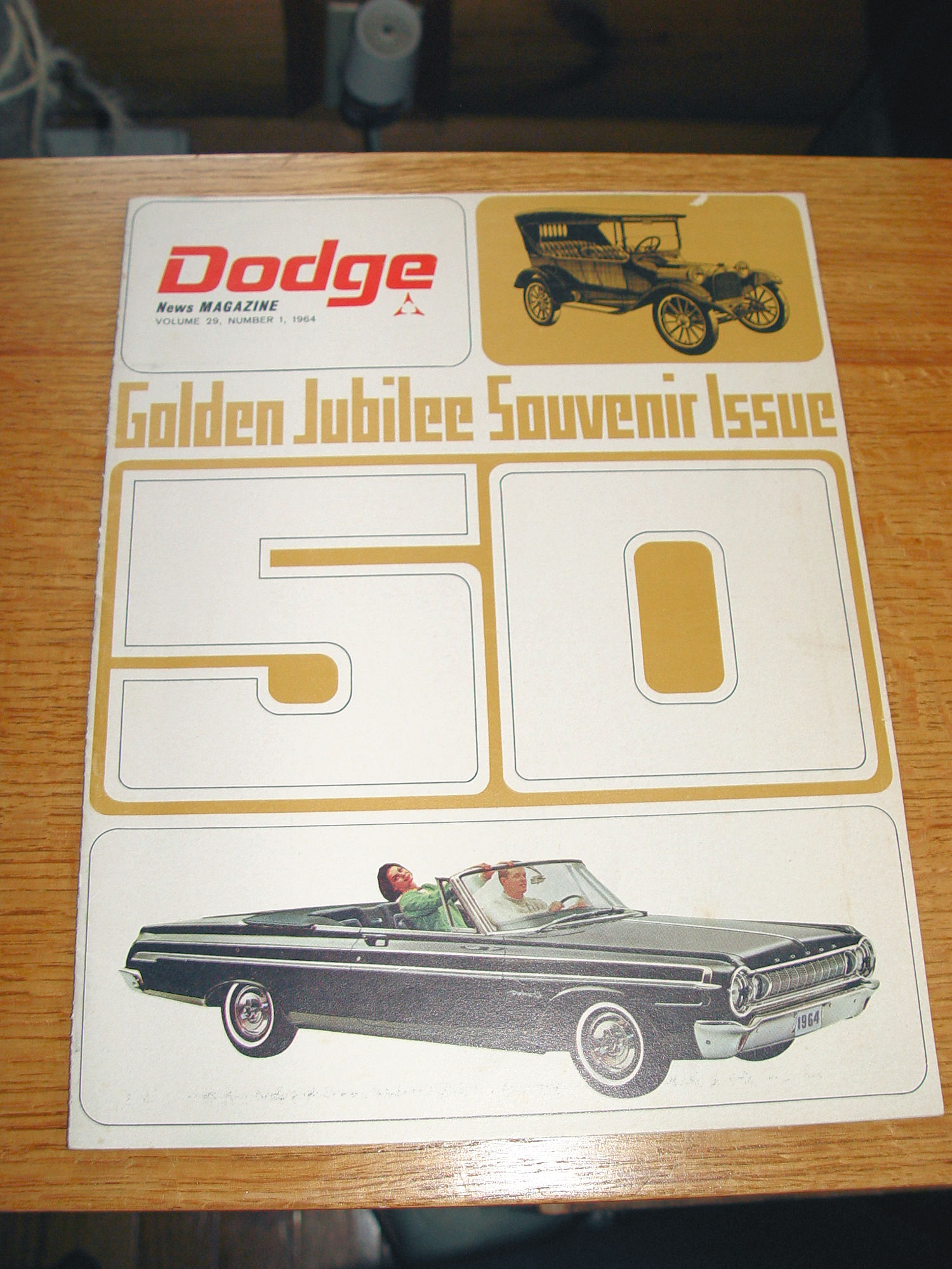1964 Dodge New Magazine Vol 29, No 1 -
                        Golden Jubilee Souvenir Issue
