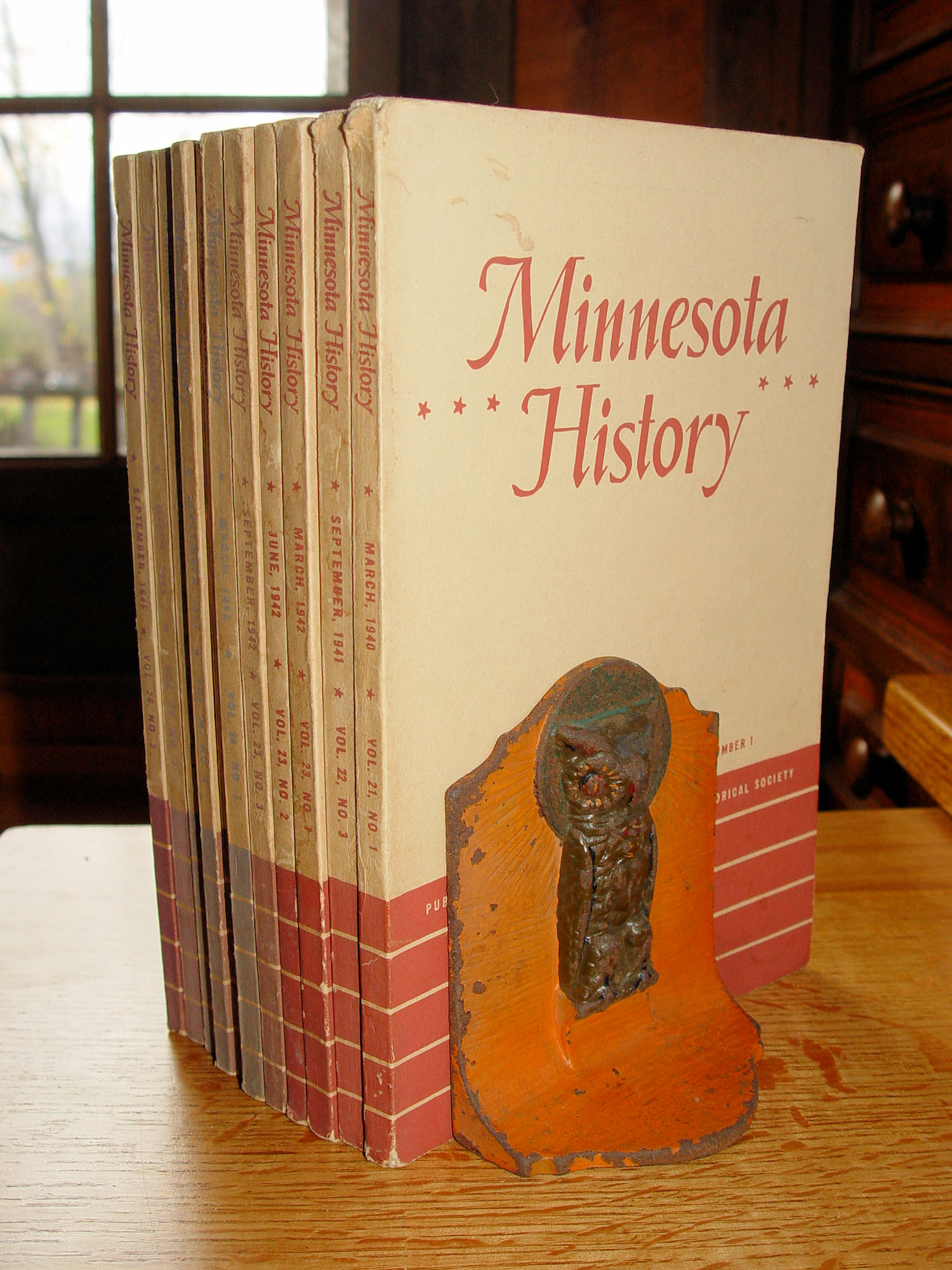 Rare Volumes - Minnesota History A
                        Quarterly Magazines 1940 - 1945