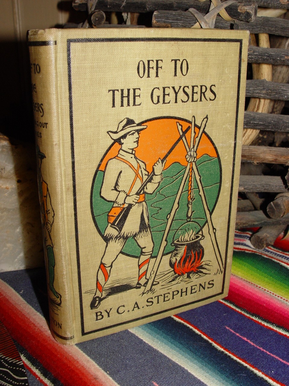 Off To The Geysers or, The Young Yachters
                        by C. A. Stephens 1873