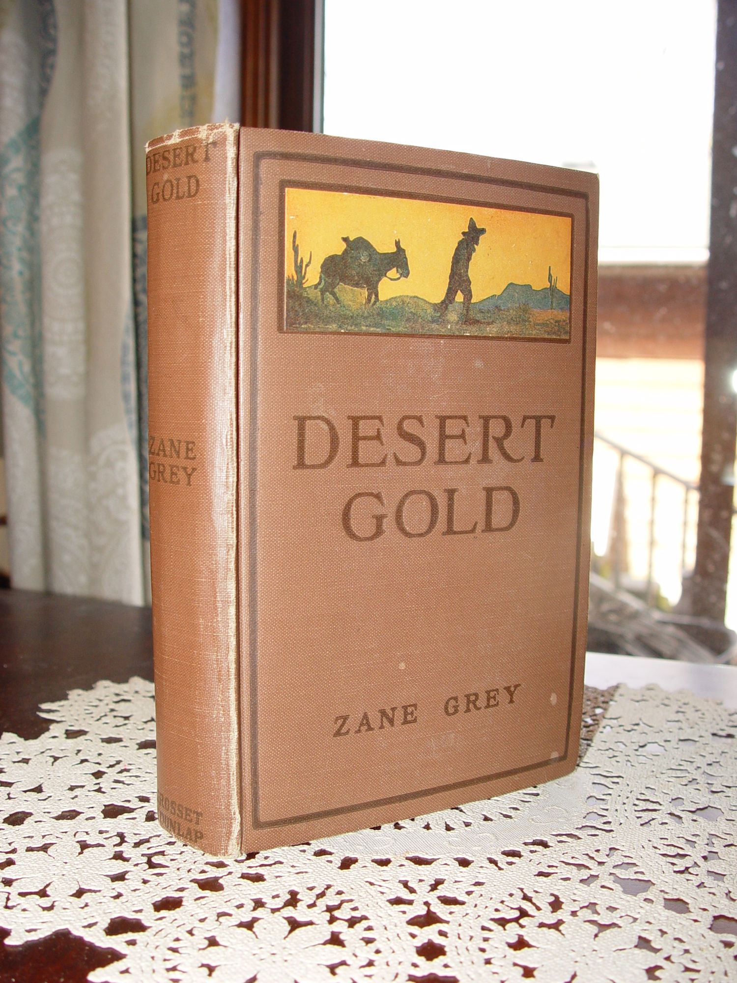 Desert Gold, First Ed. Western Novel, Zane
                        Grey 1913