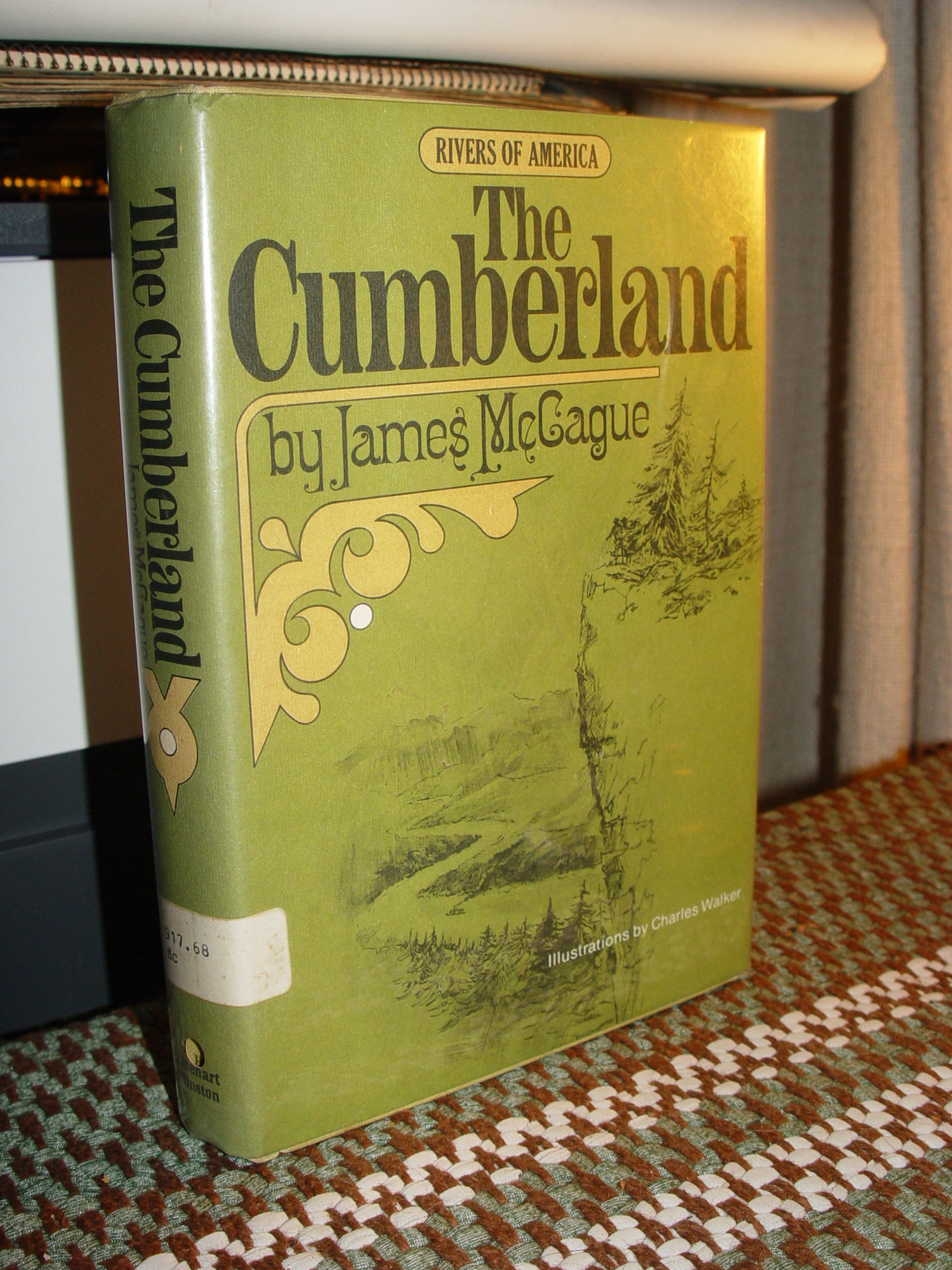 THE CUMBERLAND by James McCague 1973 Rivers
of America Series