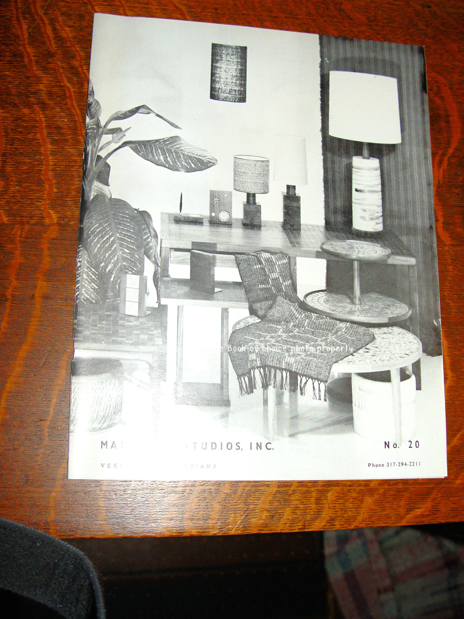 1960s Marshall Studios, Inc. MCM Lamps,
                        Tables Catalog No. 20