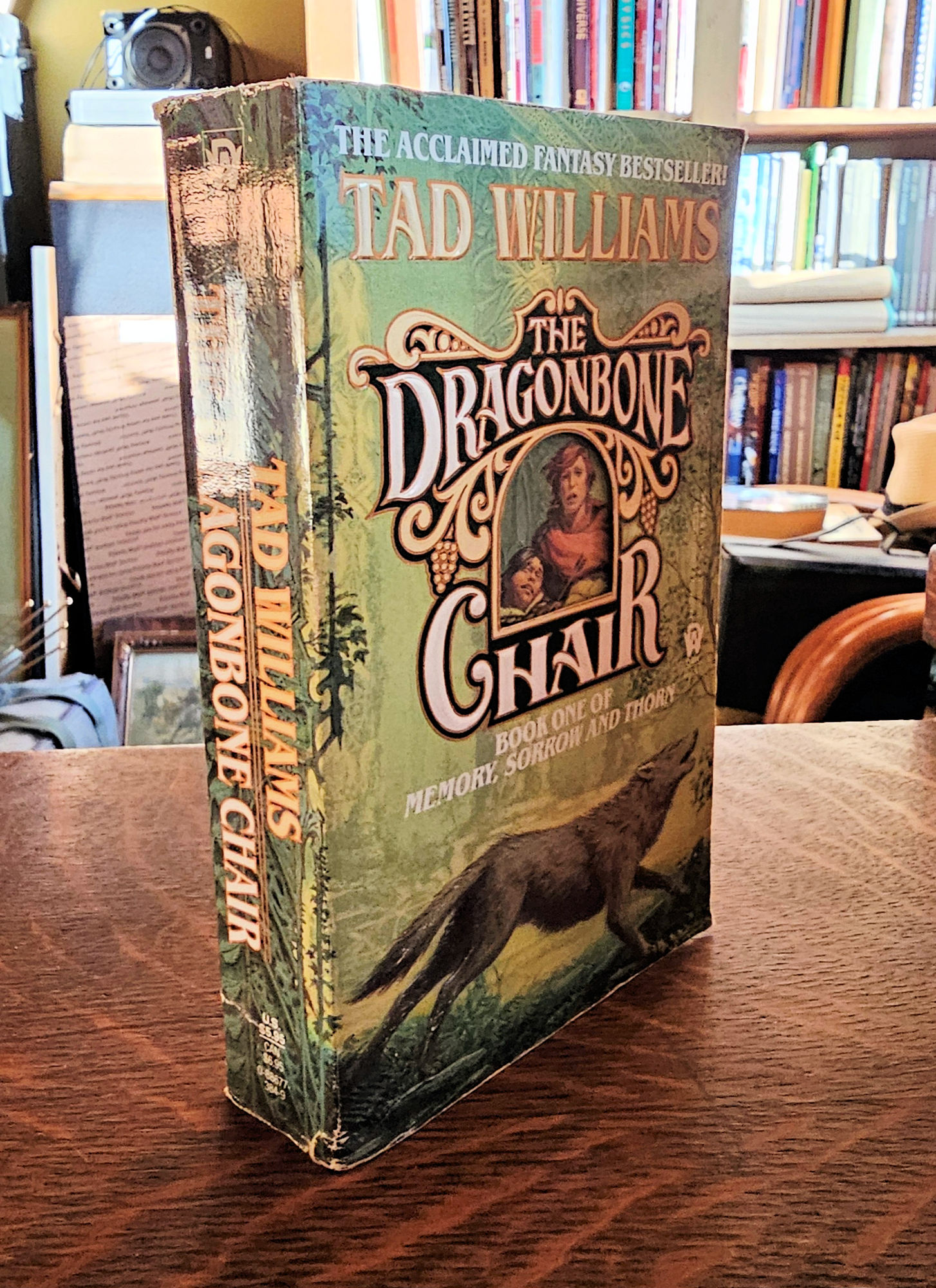 1989 The Dragonbone Chair by Ted Williams;
                        Book 1 (Memory, Sorrow, and Thorn)