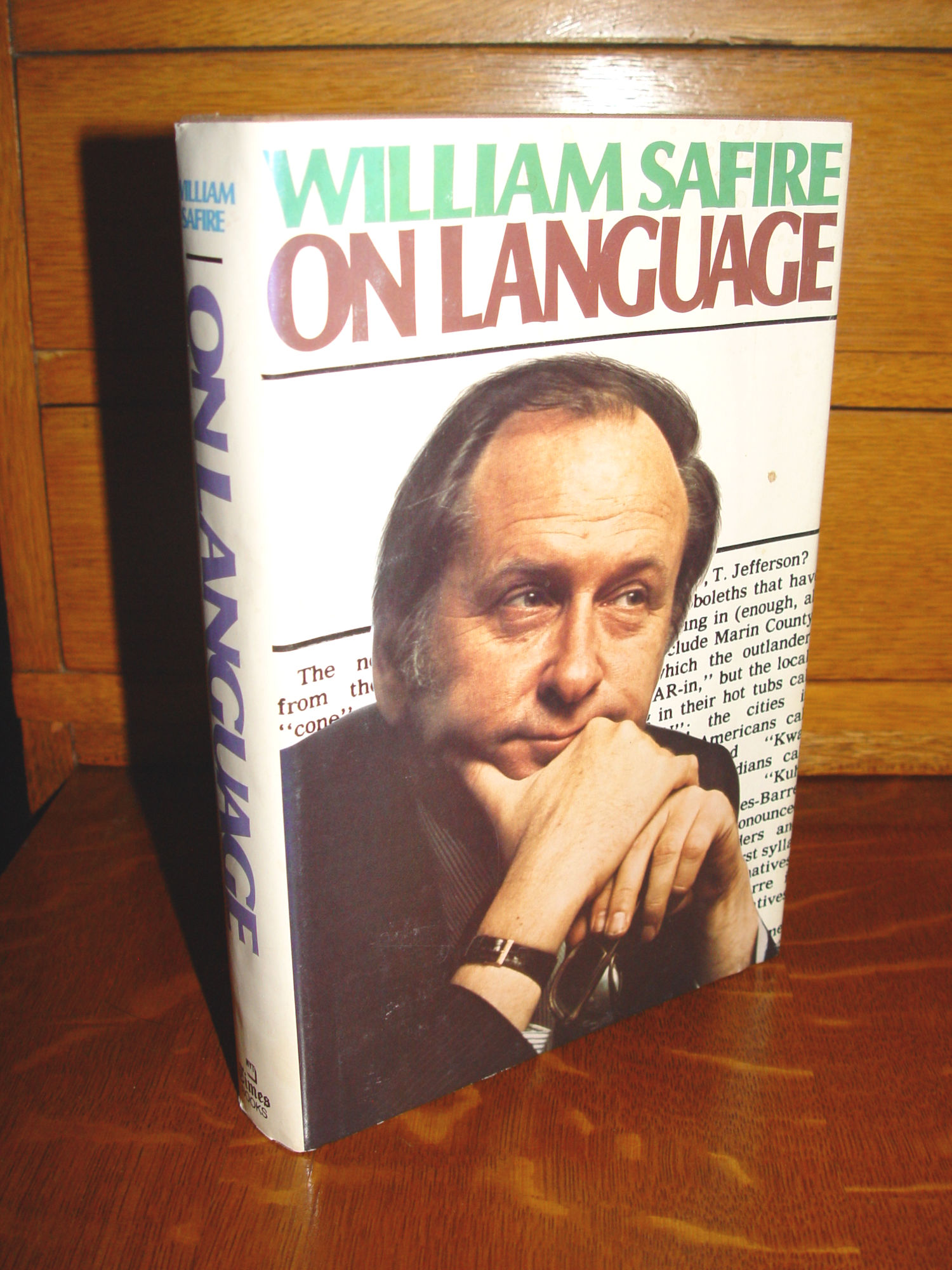 William Safire on Language 1981 by W. Safire HC /
                DJ