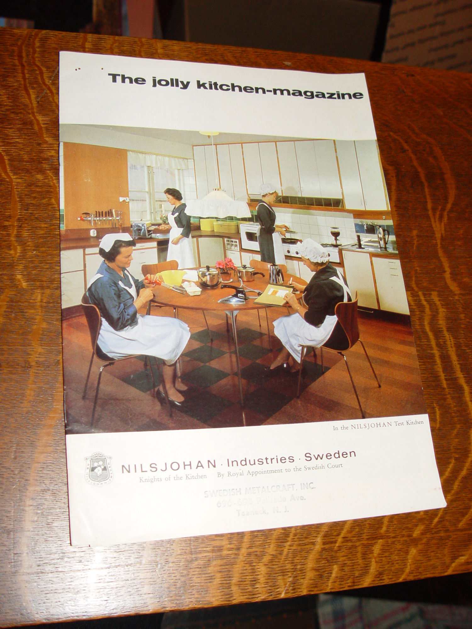 Mid-Century 'The Jolly Kitchen Magazine'
                        Catalog Nils-Johan Swedish Metalcraft