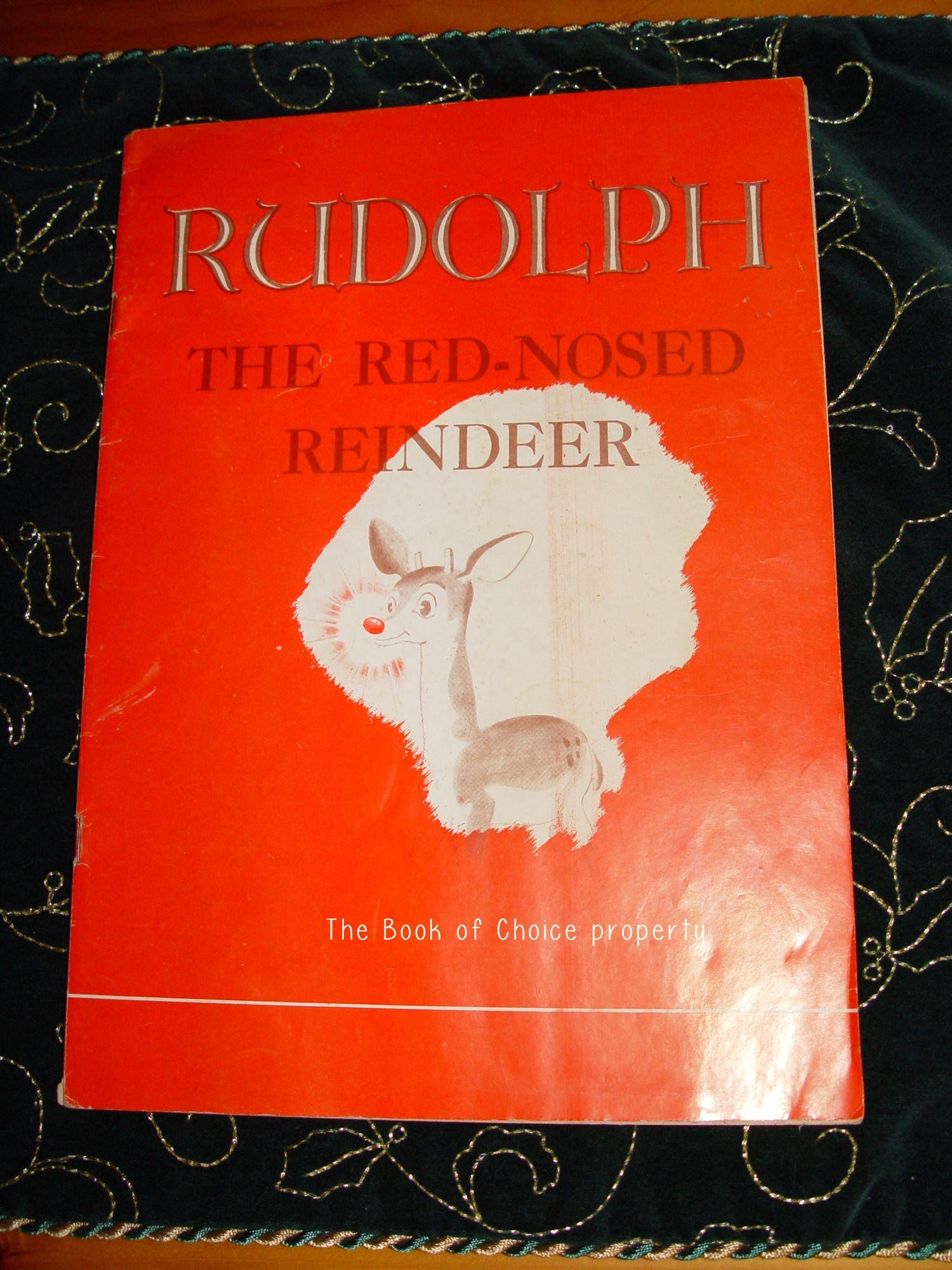 Montgomery Ward 1939 Rudolph the Red-Nosed
                        Reindeer Robert L. May
