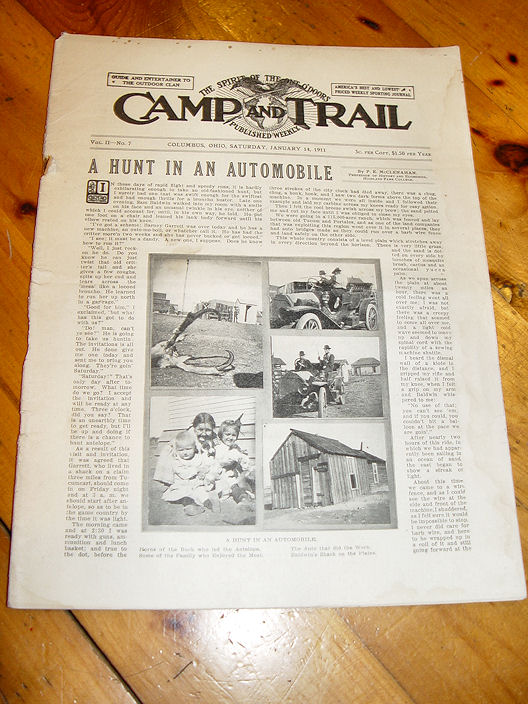 Camp And Trail; The Spirit Of The Out
                        O'Doors 1911 Vol II No7
