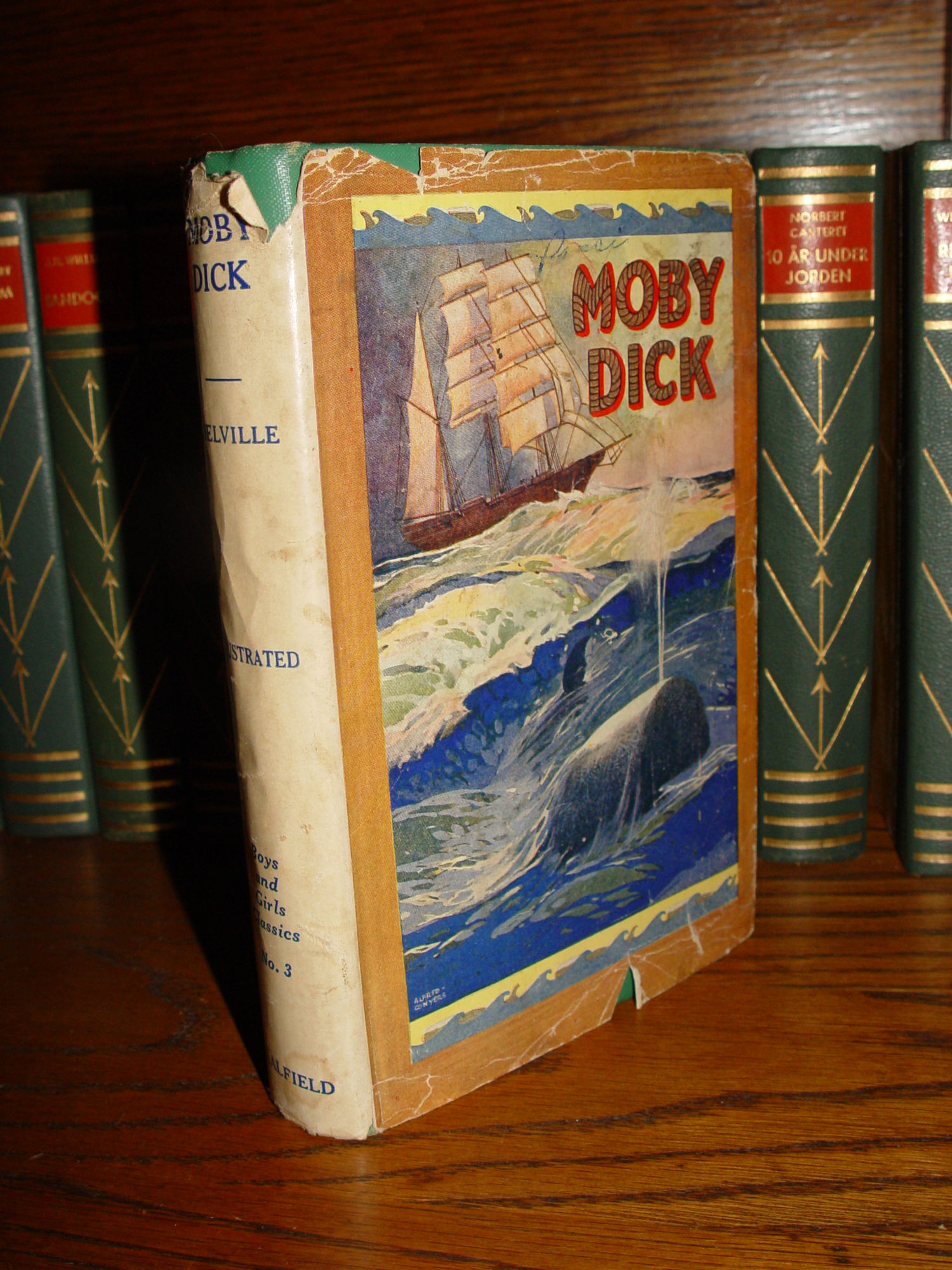 1931 "Moby Dick" by Herman
                        Melville; Illustrated by Alfred Staten Conyers